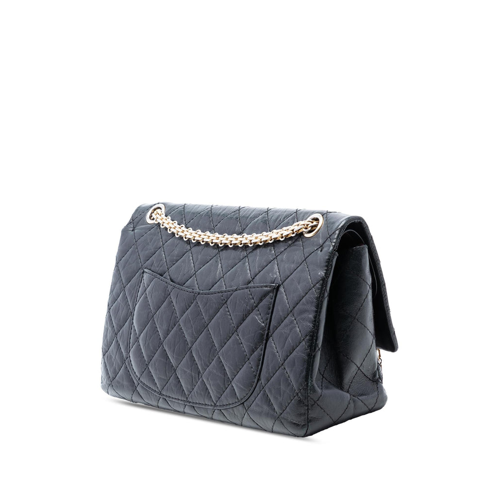Chanel Quilted Aged Calfskin Reissue 2.55 Double Flap 226