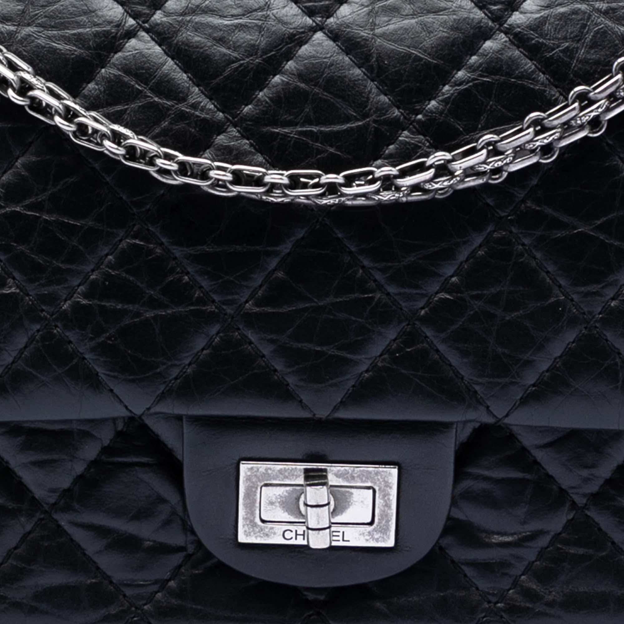 Chanel Quilted Aged Calfskin Reissue 2.55 Double Flap 226