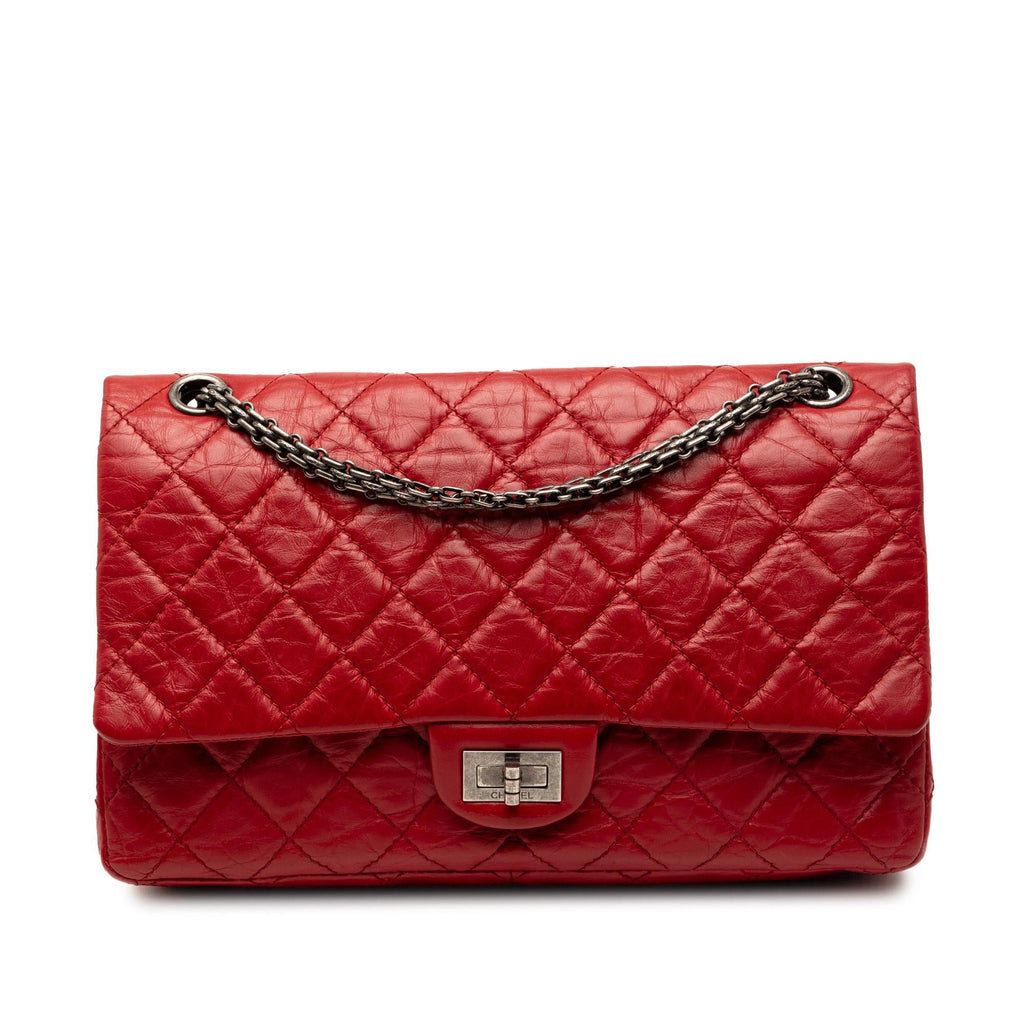 Chanel Quilted Aged Calfskin Reissue 2.55 Double Flap 226