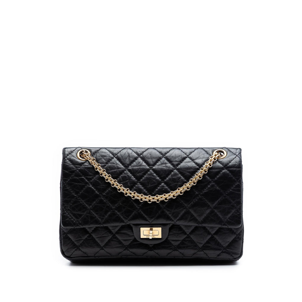 Chanel Quilted Aged Calfskin Reissue 2.55 Double Flap 226
