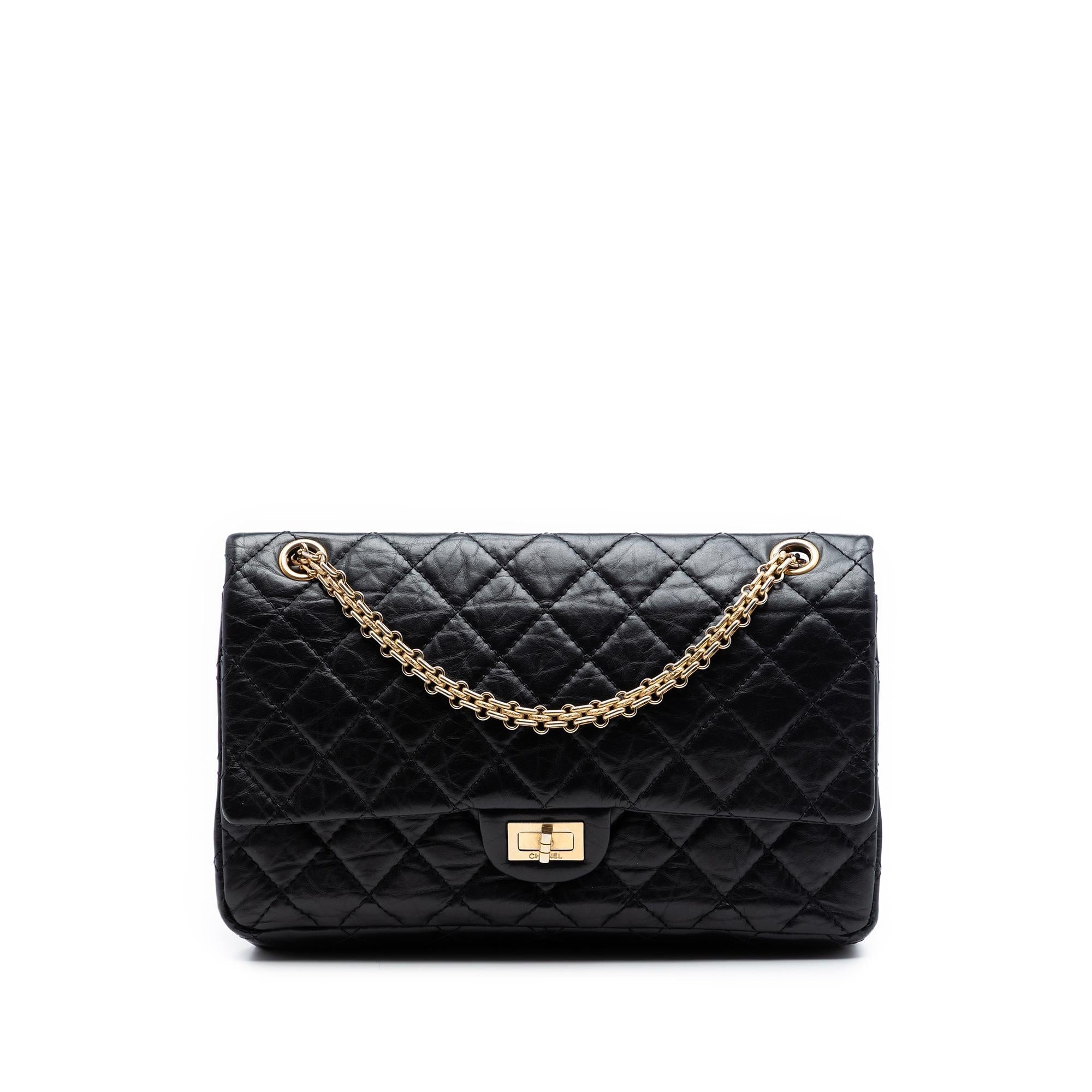 Chanel Quilted Aged Calfskin Reissue 2.55 Double Flap 226