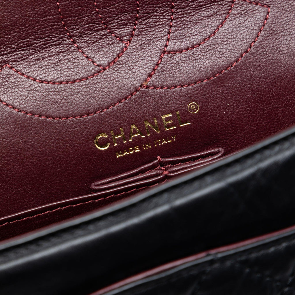Chanel Quilted Aged Calfskin Reissue 2.55 Double Flap 226