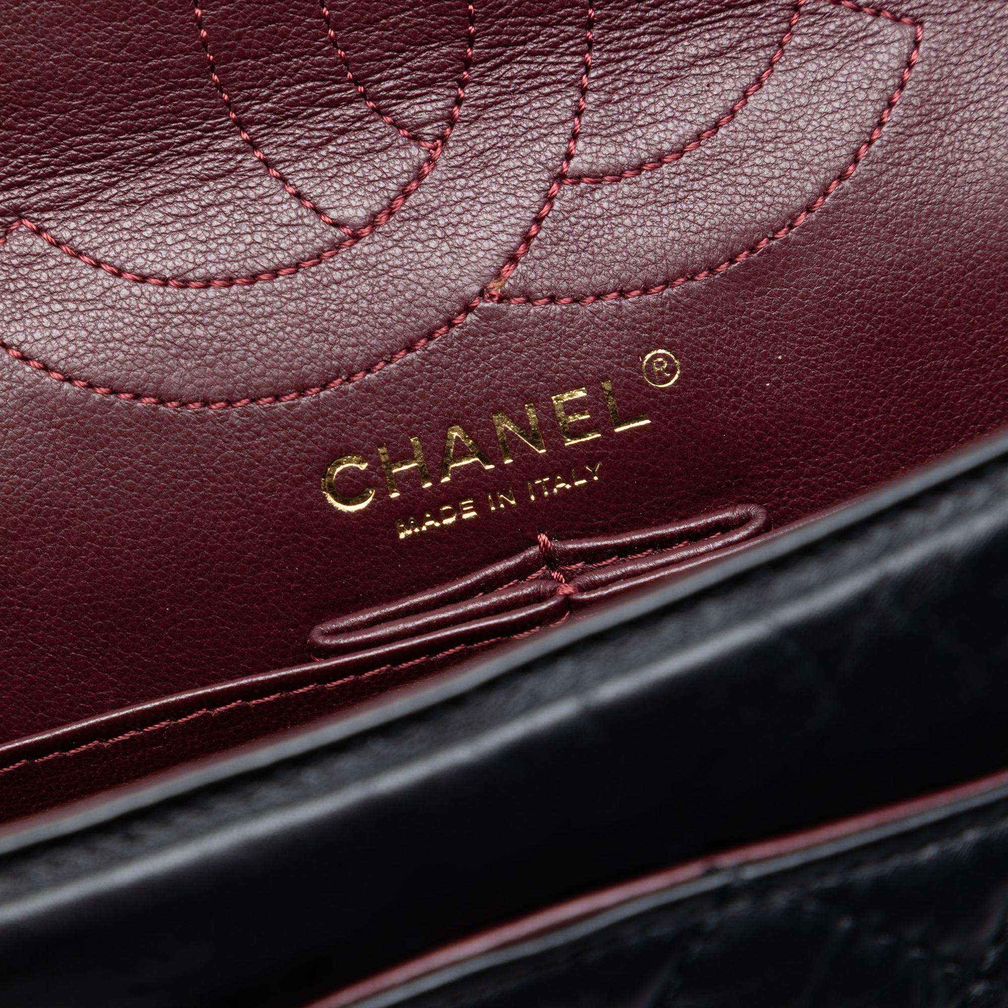Chanel Quilted Aged Calfskin Reissue 2.55 Double Flap 226