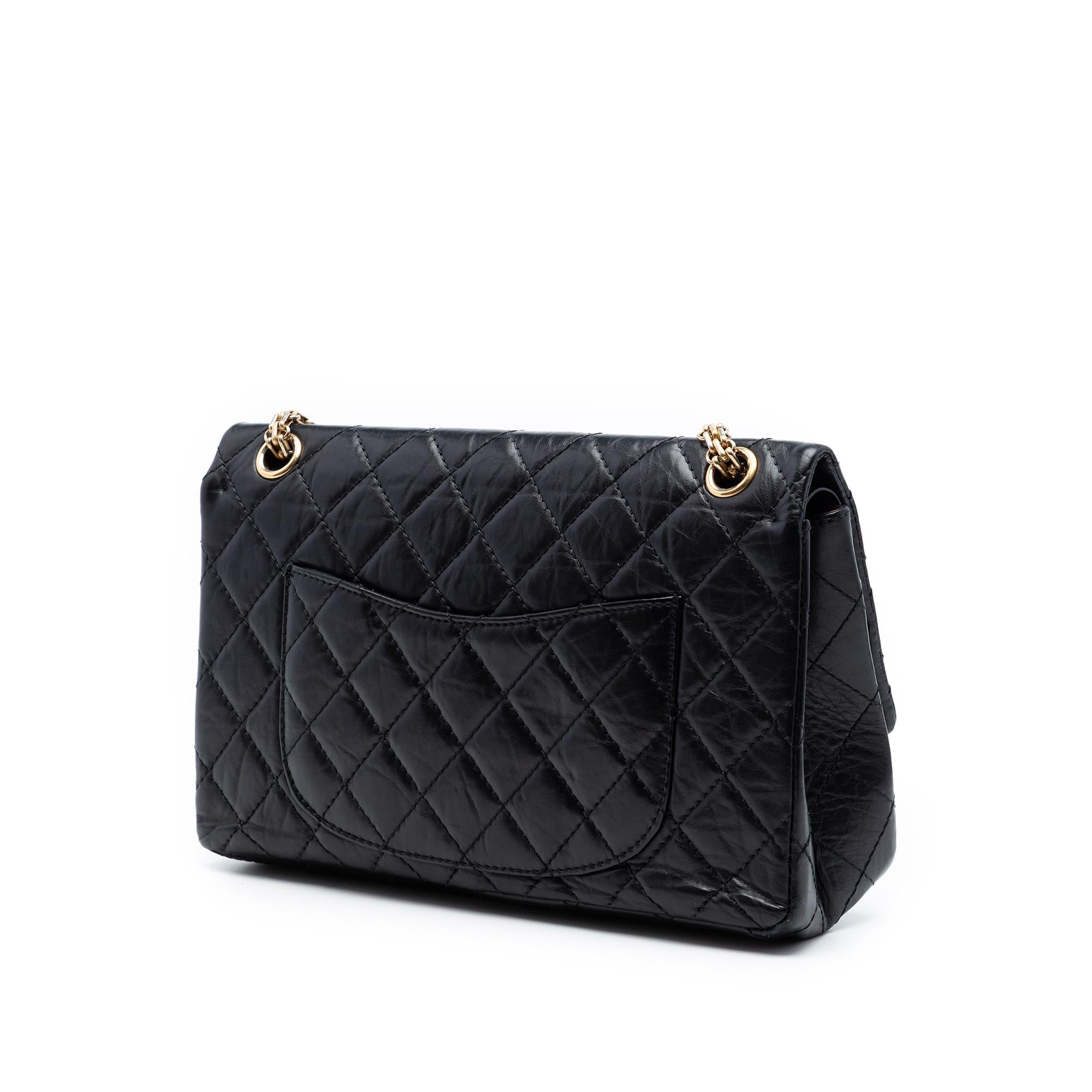 Chanel Quilted Aged Calfskin Reissue 2.55 Double Flap 226