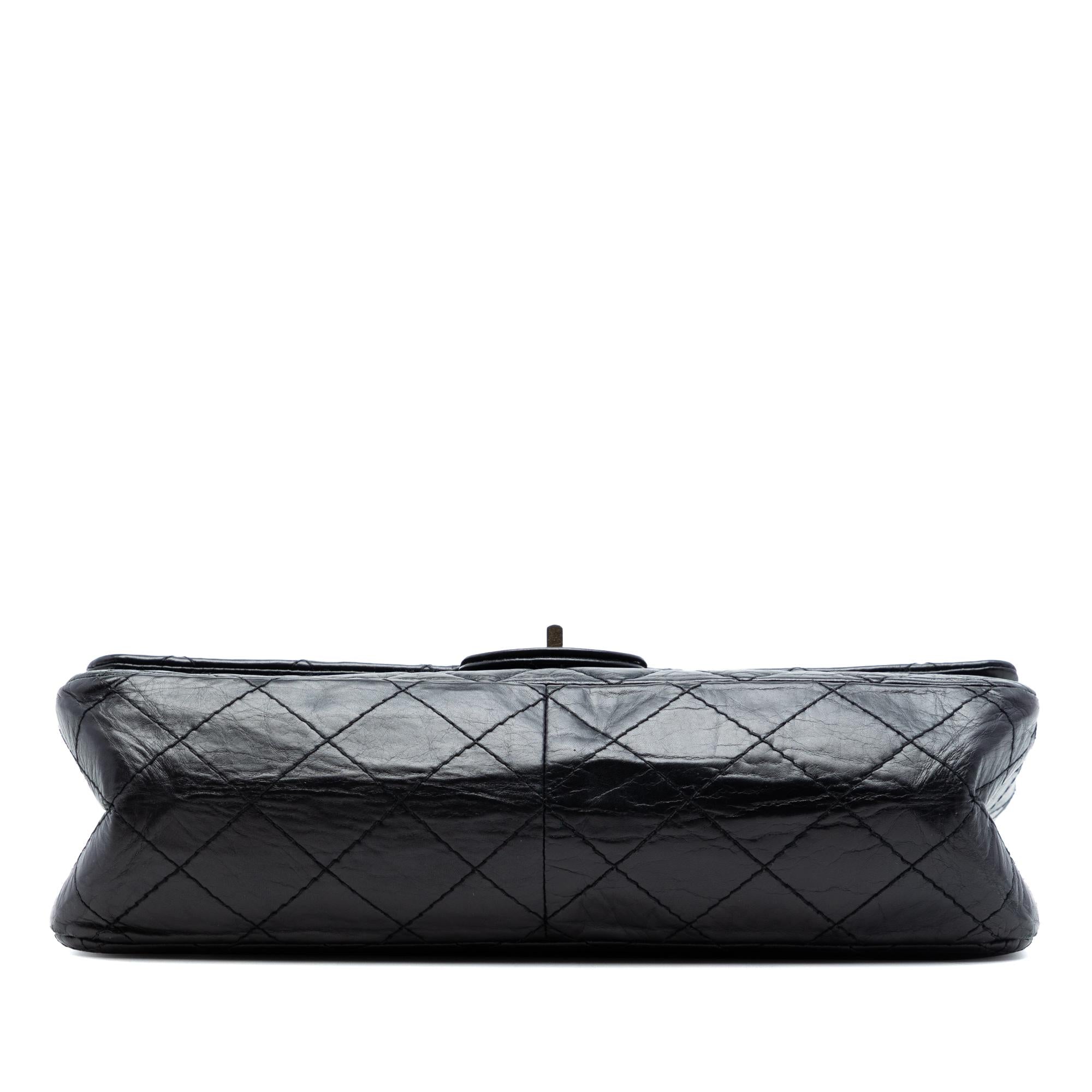 Chanel Quilted Aged Calfskin Reissue 2.55 Double Flap 226