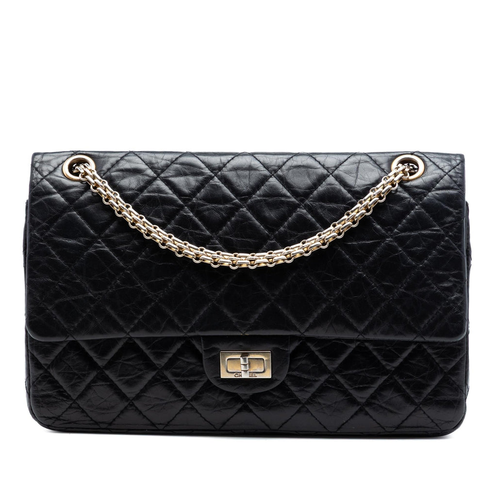 Chanel Quilted Aged Calfskin Reissue 2.55 Double Flap 226