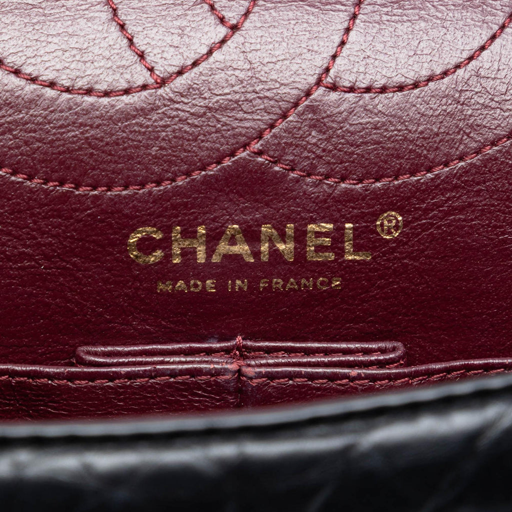 Chanel Quilted Aged Calfskin Reissue 2.55 Double Flap 226