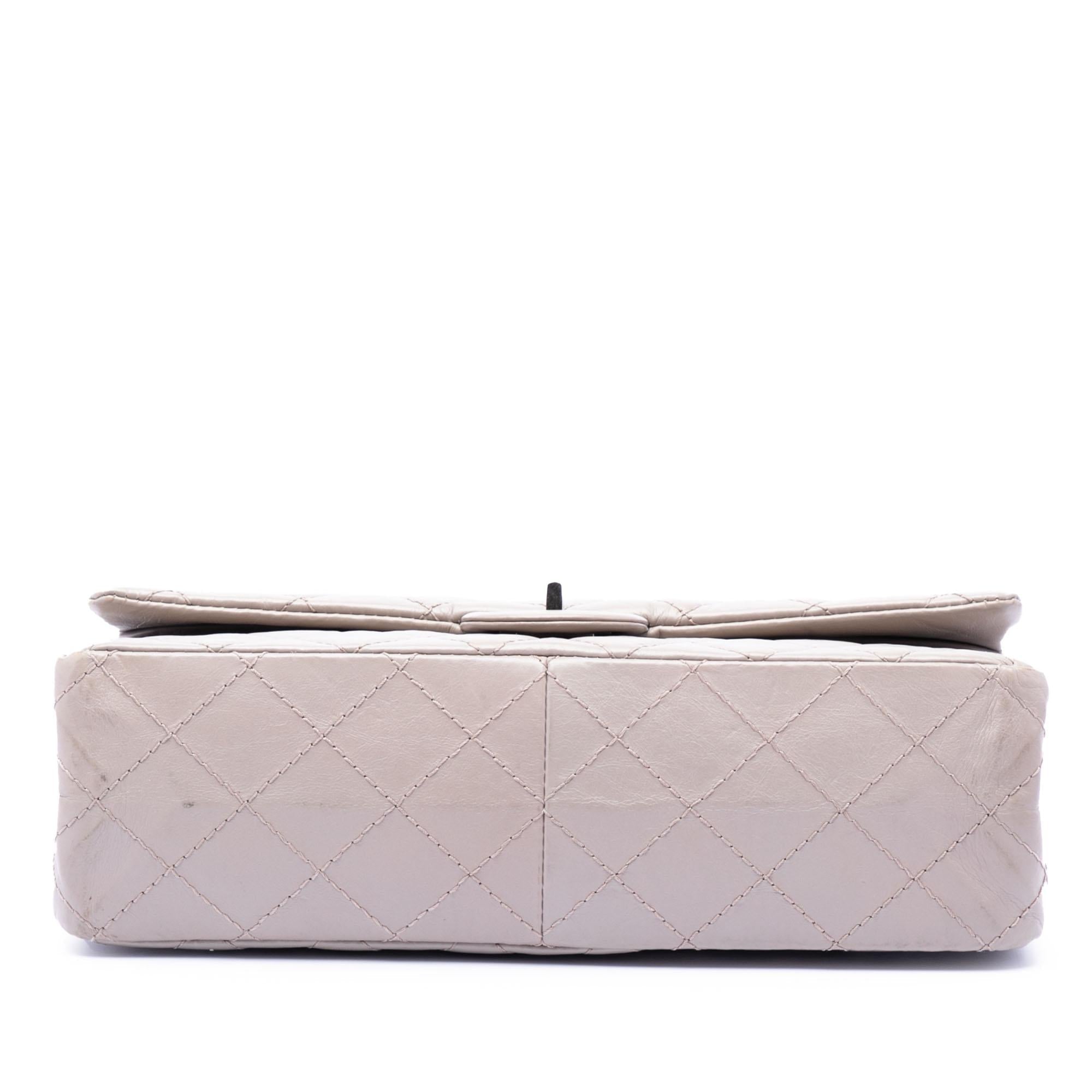 Chanel Quilted Aged Calfskin Reissue 2.55 Double Flap 226