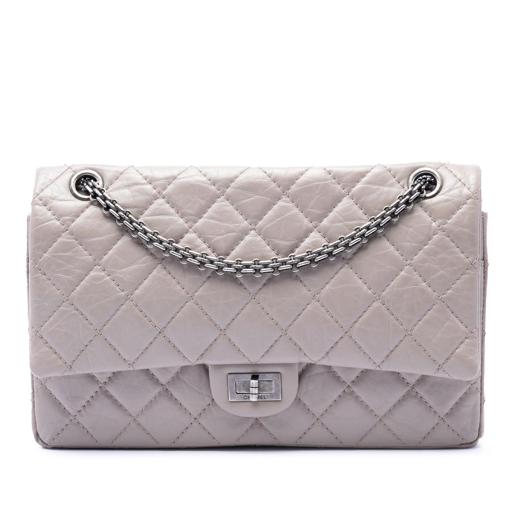 Chanel Quilted Aged Calfskin Reissue 2.55 Double Flap 226