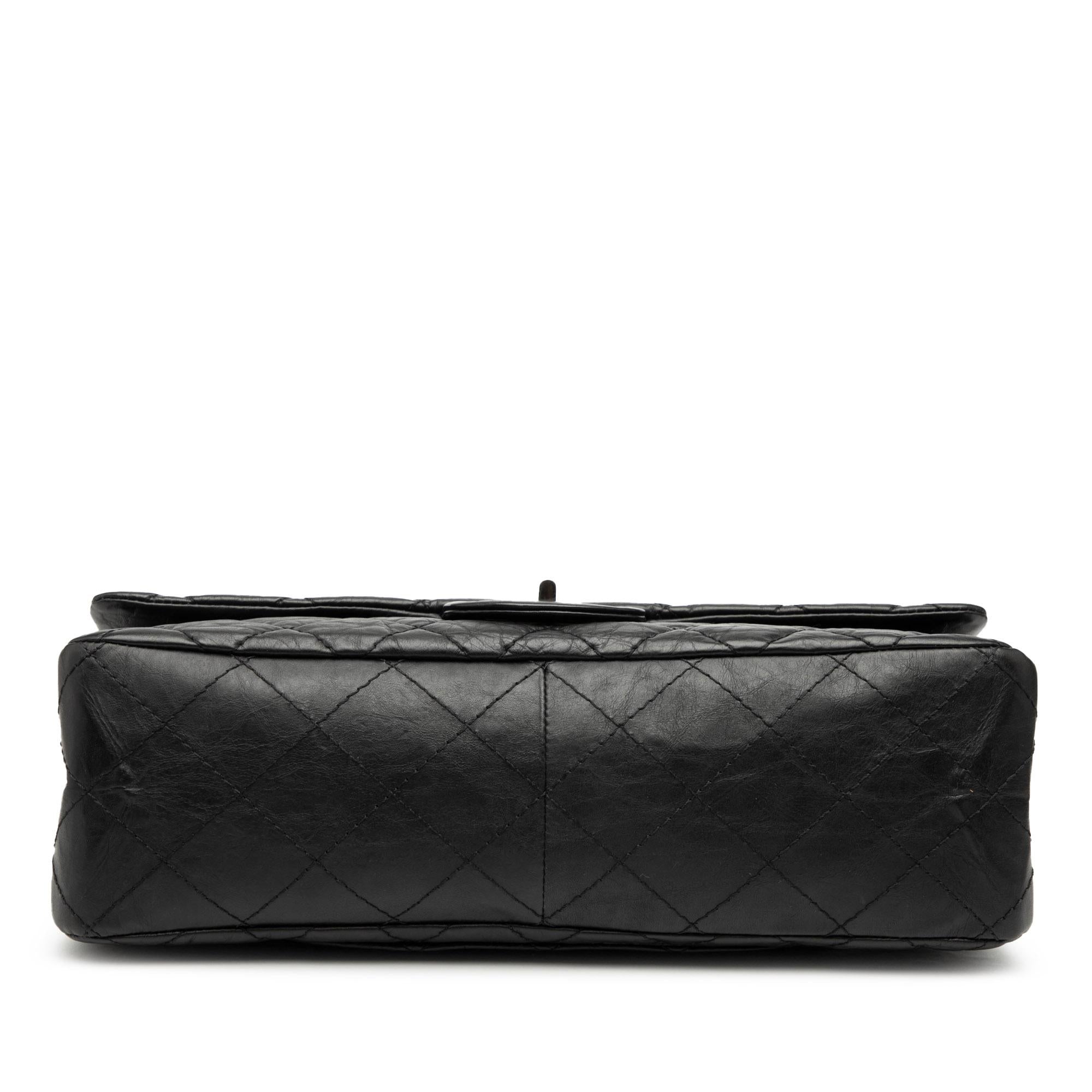 Chanel Quilted Aged Calfskin Reissue 2.55 Double Flap 227