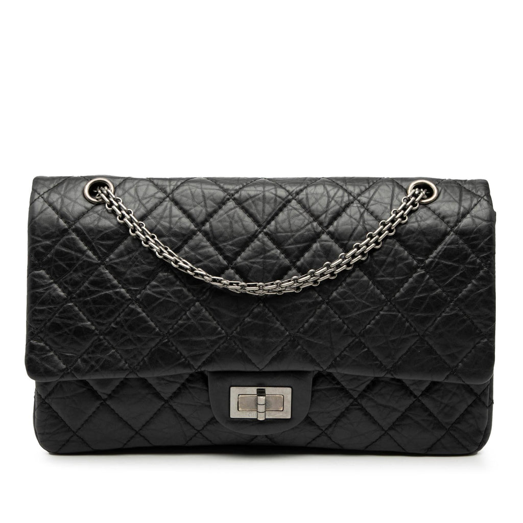 Chanel Quilted Aged Calfskin Reissue 2.55 Double Flap 227