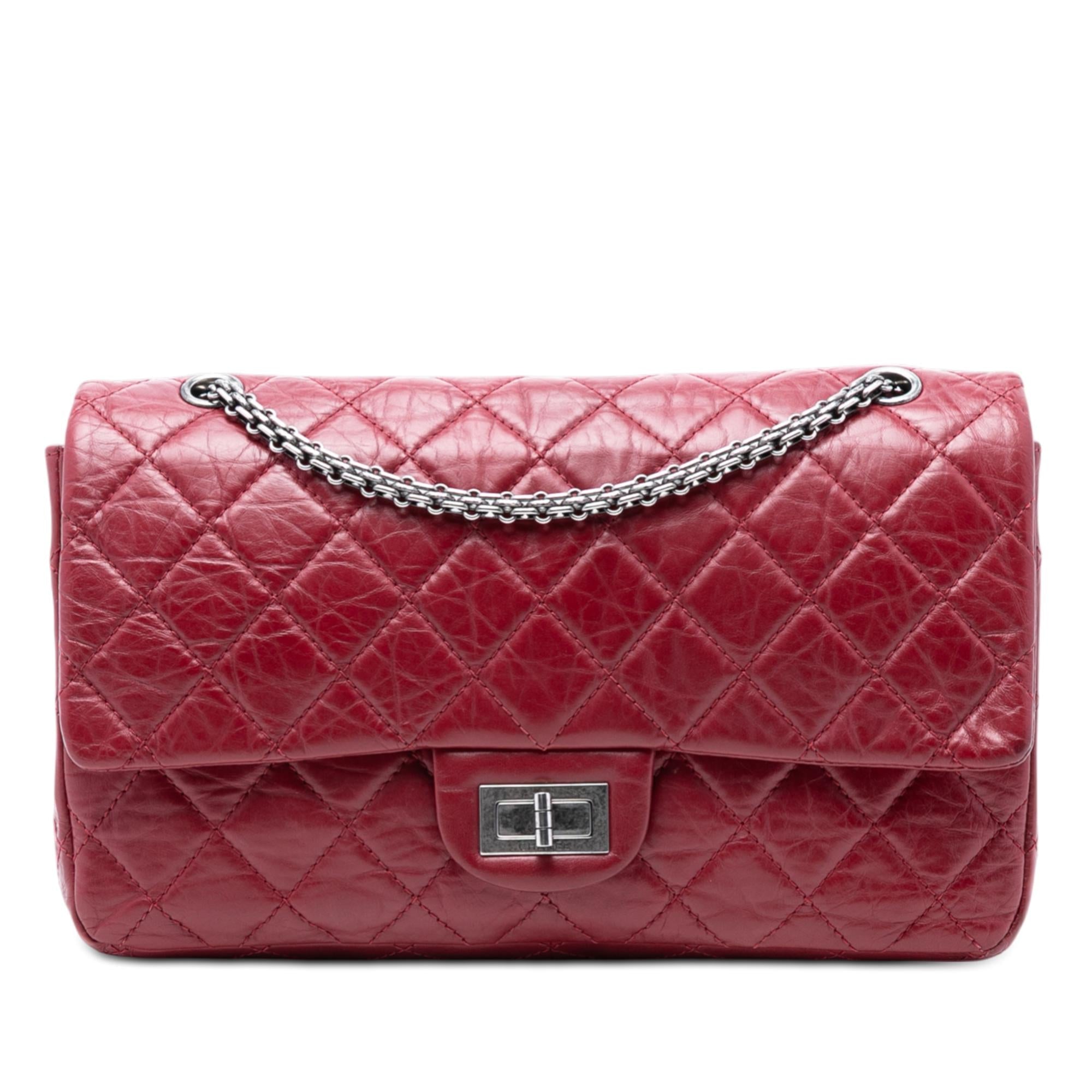 Chanel Quilted Aged Calfskin Reissue 2.55 Double Flap 227