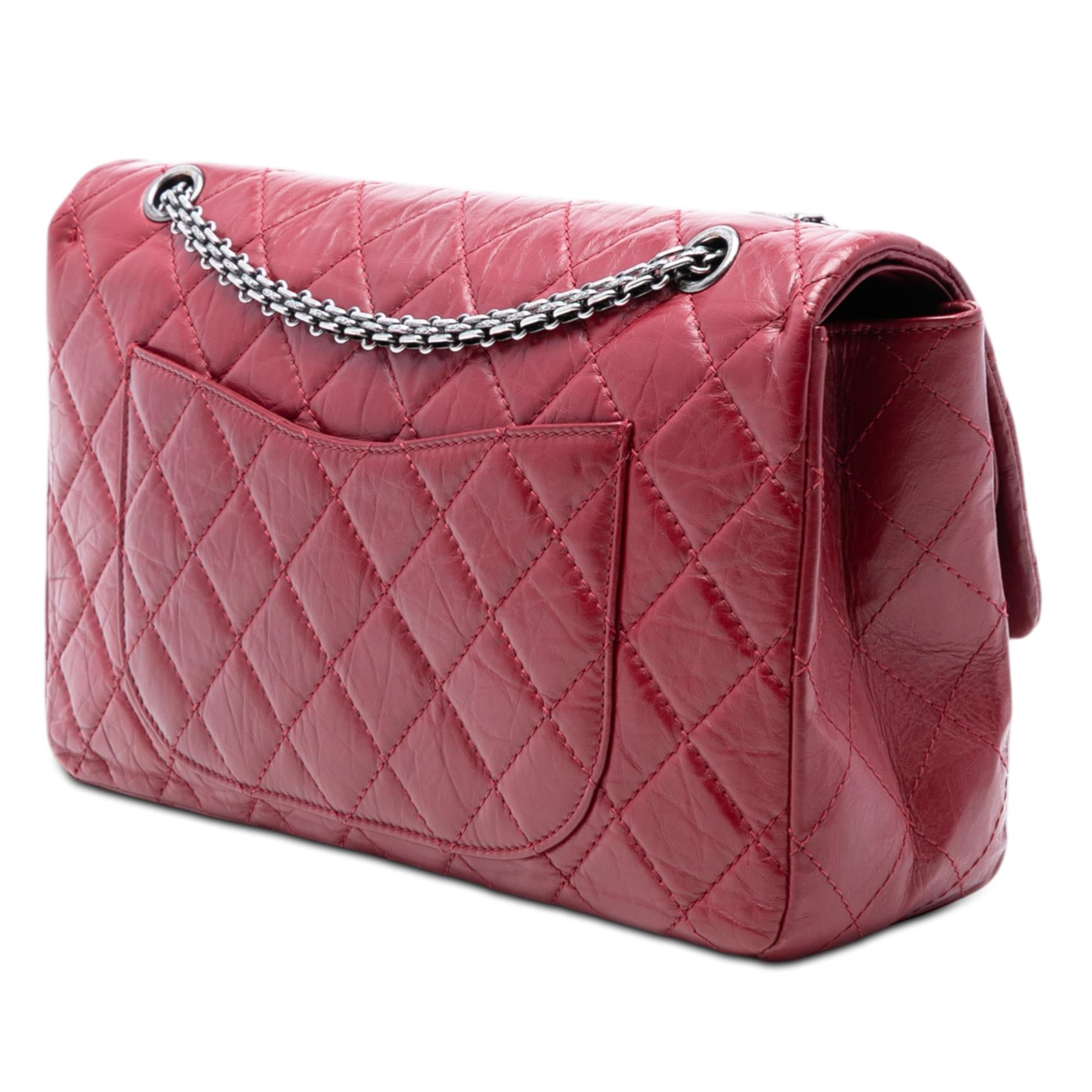 Chanel Quilted Aged Calfskin Reissue 2.55 Double Flap 227