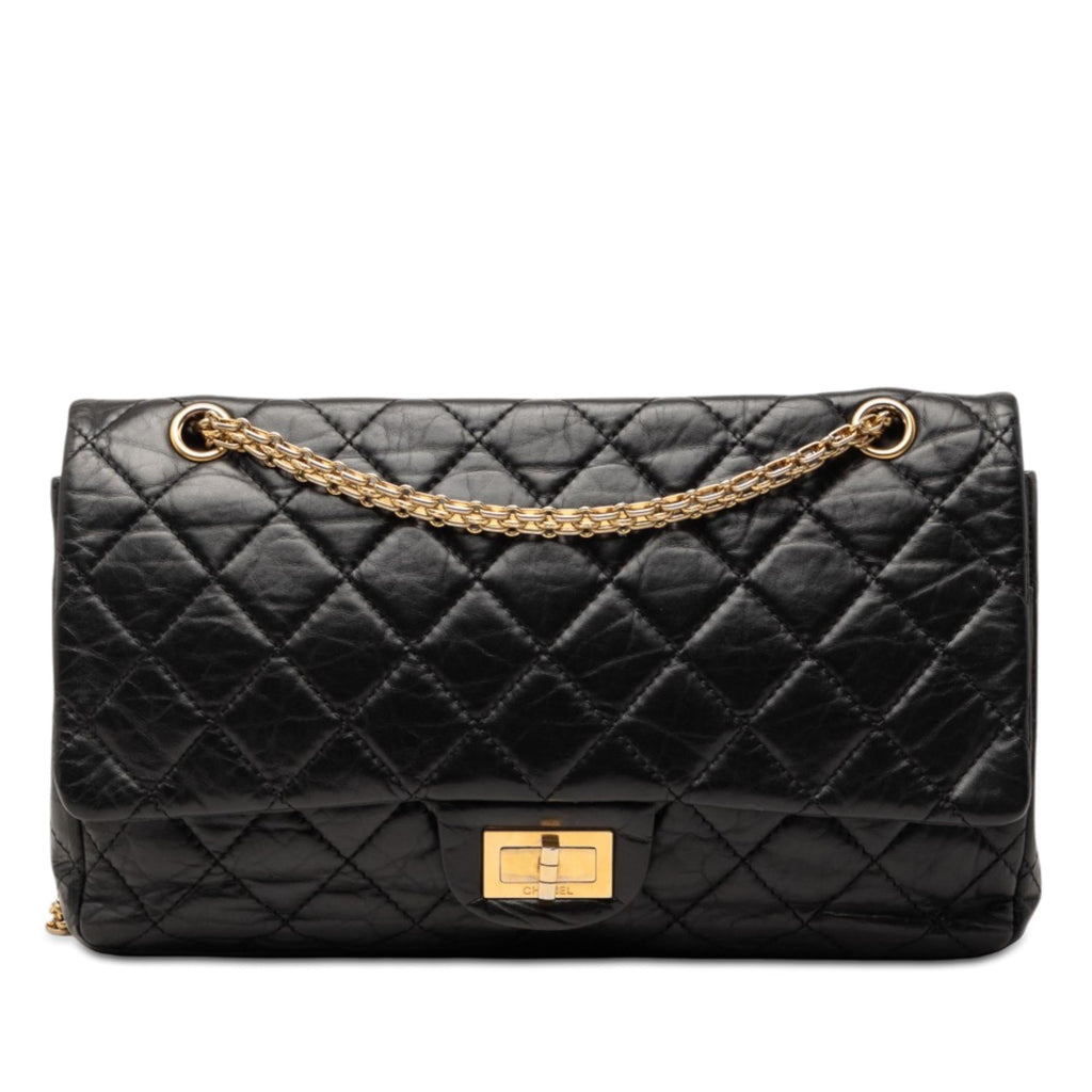 Chanel Quilted Aged Calfskin Reissue 2.55 Double Flap 227