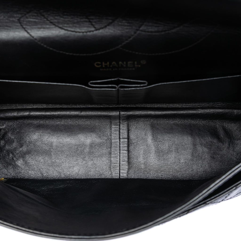 Chanel Quilted Aged Calfskin Reissue 2.55 Double Flap 227