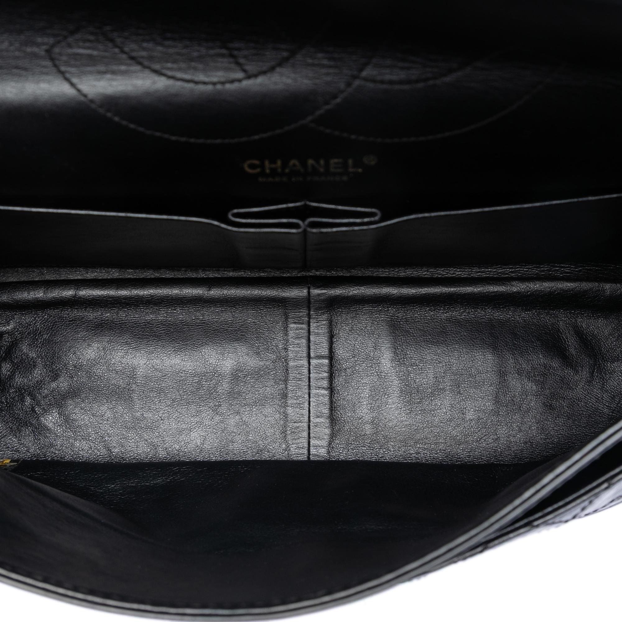 Chanel Quilted Aged Calfskin Reissue 2.55 Double Flap 227