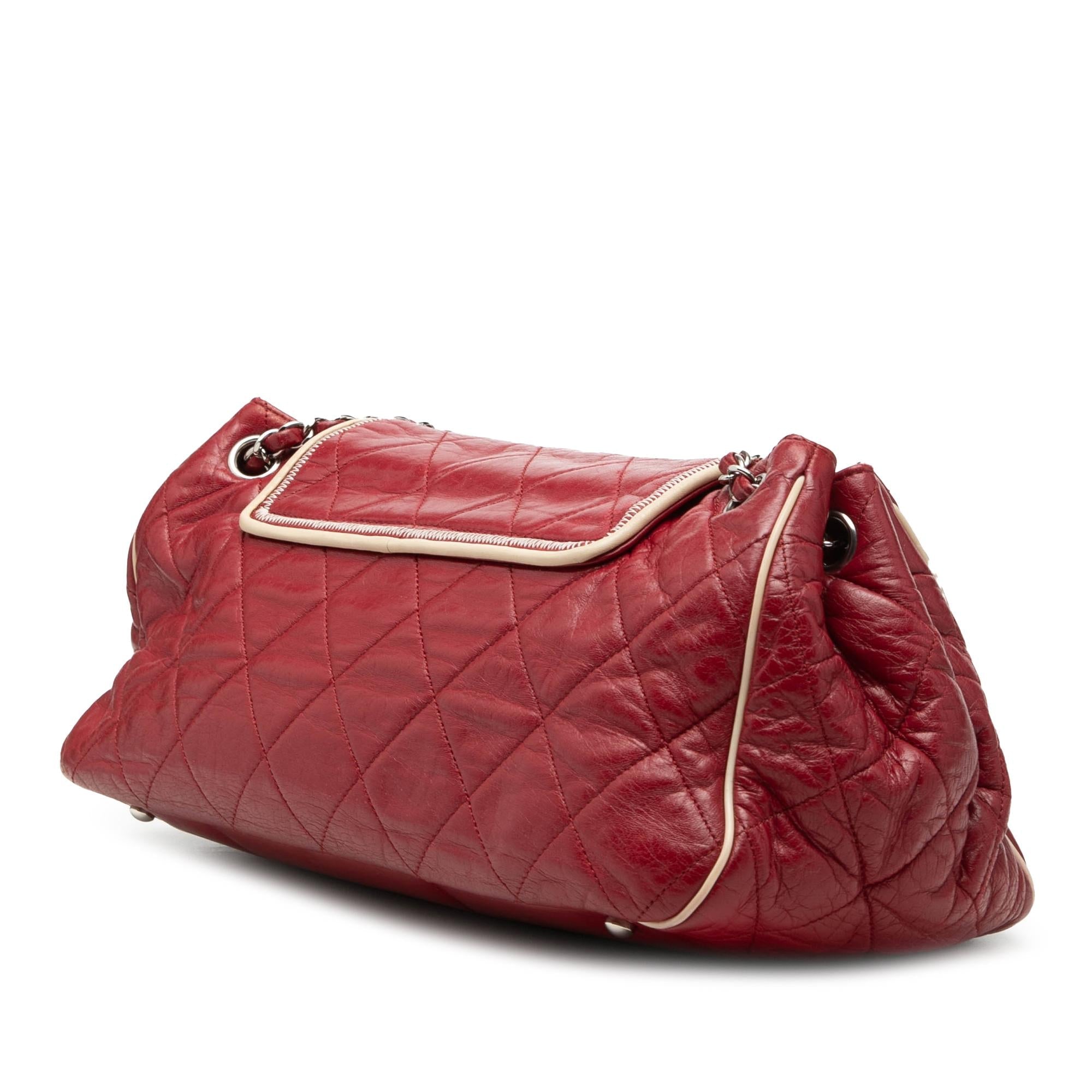Chanel Quilted Aged Calfskin Reissue 2.55 East West Accordion Flap