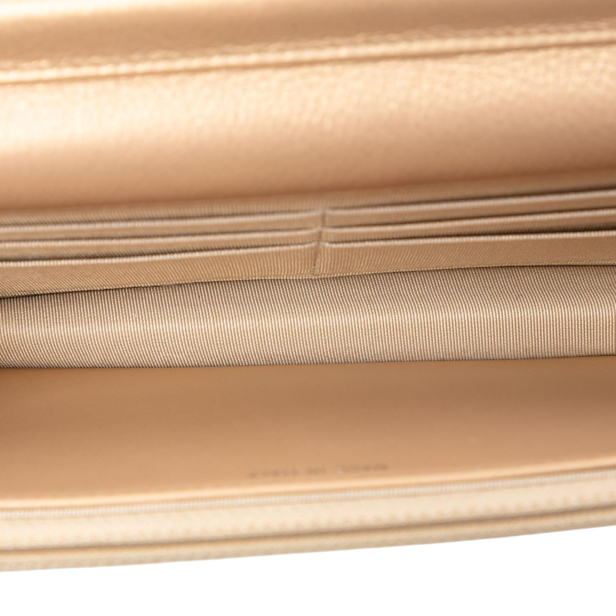 Chanel Quilted Aged Calfskin Reissue 2.55 Lucky Charms Wallet On Chain
