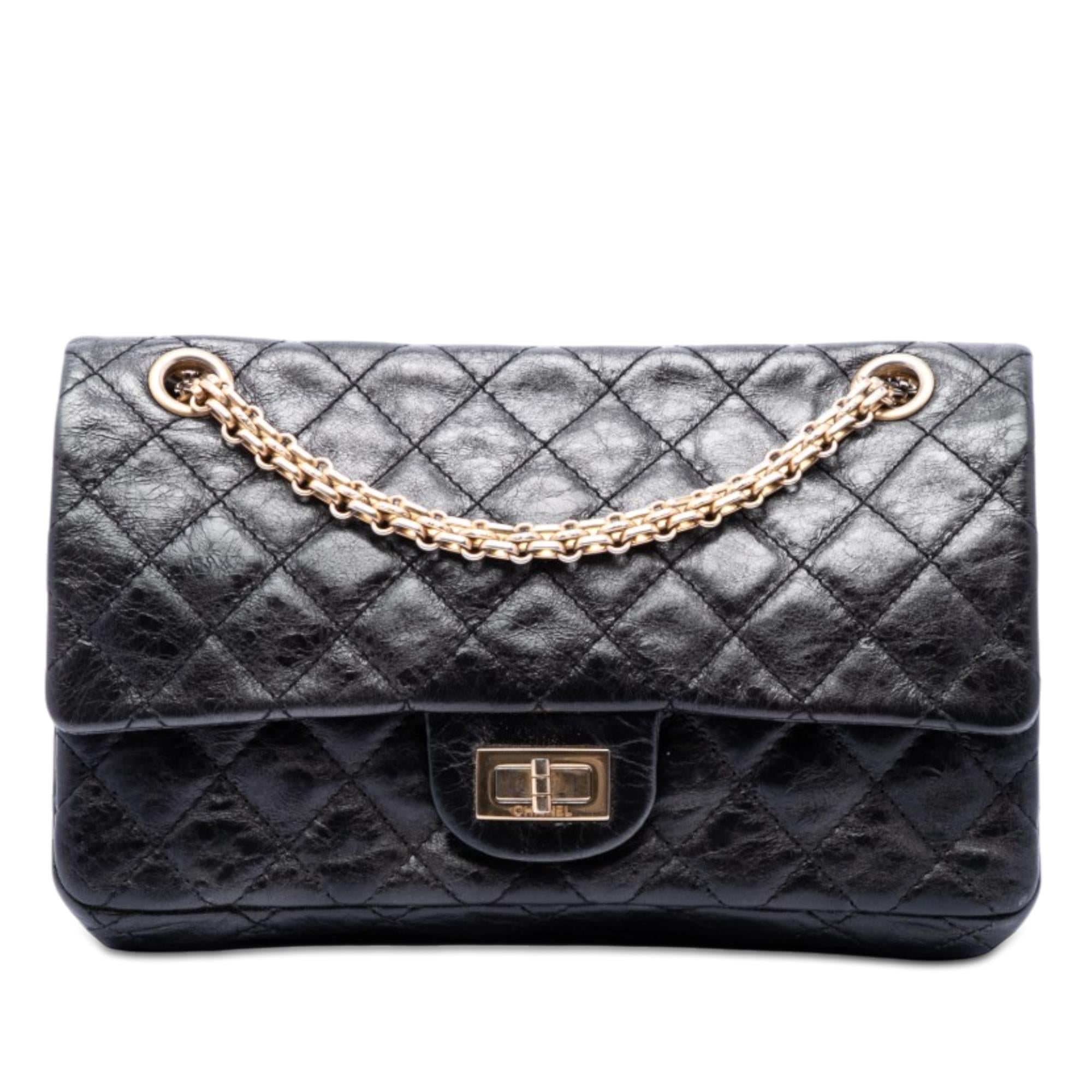 Chanel Quilted Aged Calfskin Reissue 2.55 Single Flap 225