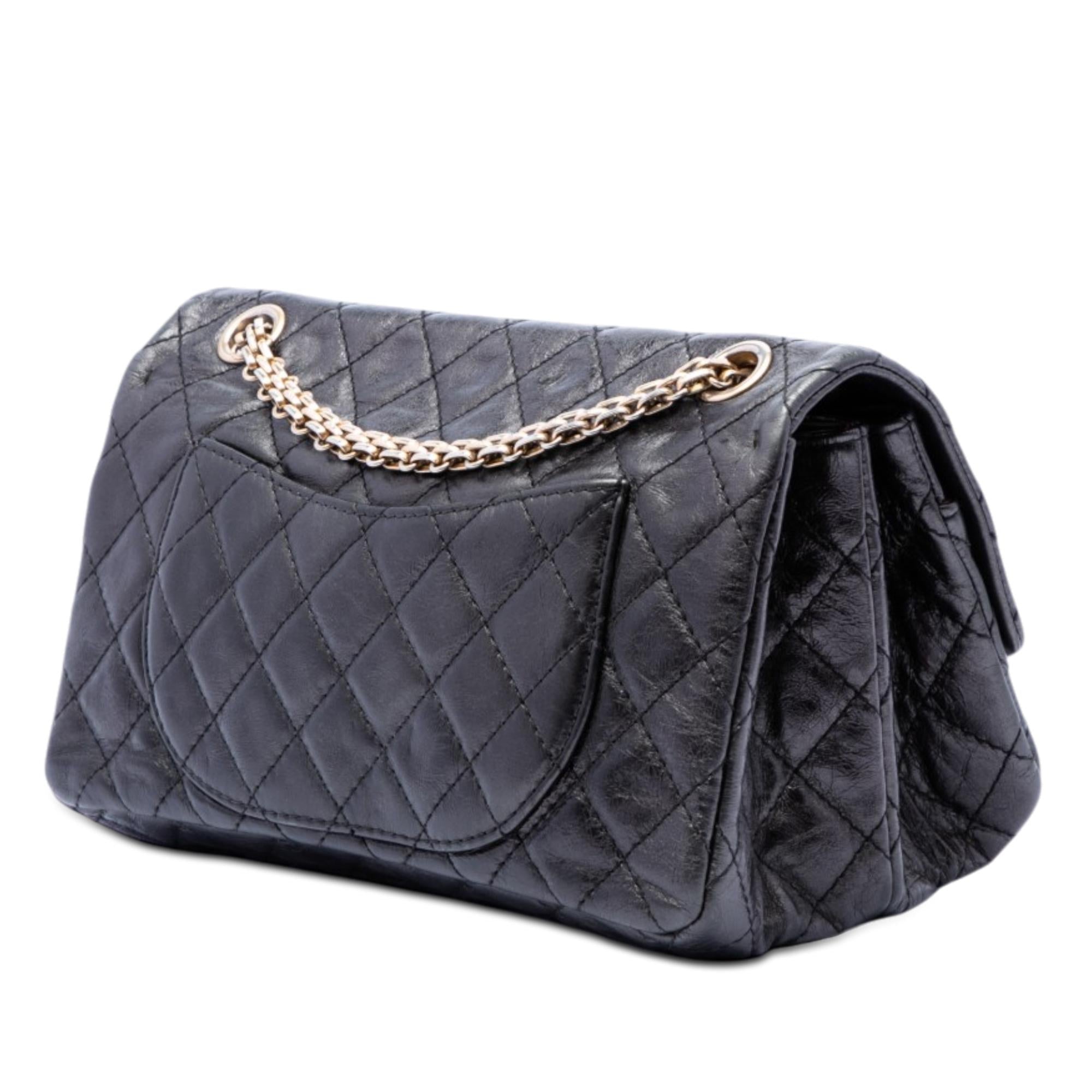Chanel Quilted Aged Calfskin Reissue 2.55 Single Flap 225