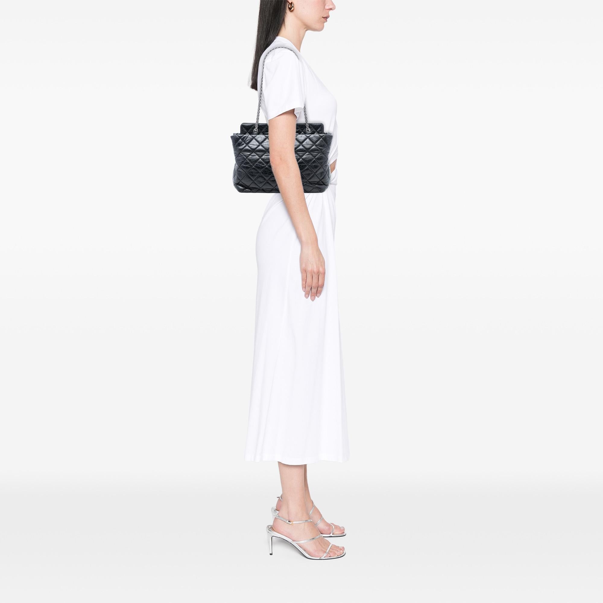 Chanel Quilted Aged Calfskin Reissue 2.55 Tote