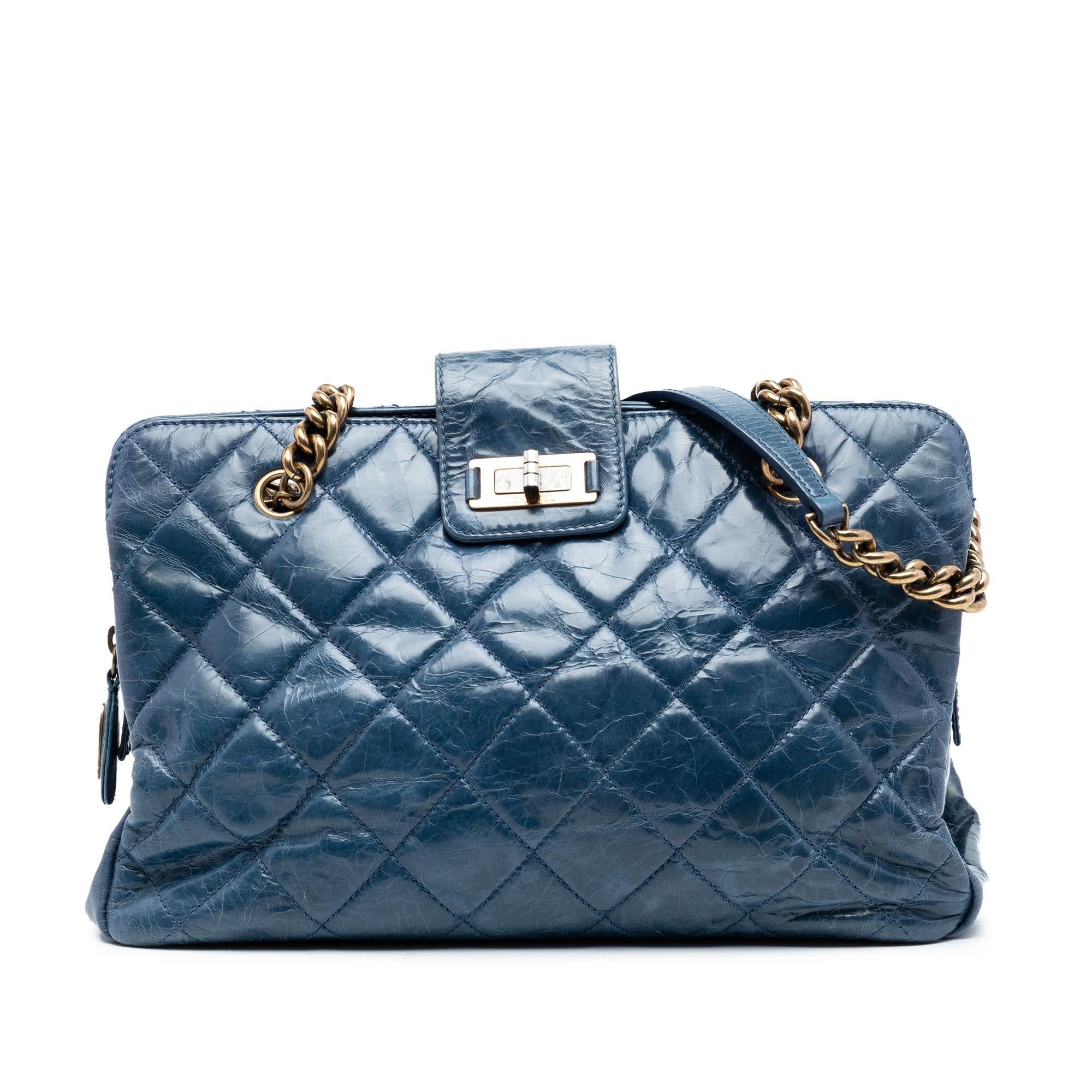 Chanel Quilted Aged Calfskin Reissue 2.55 Tote