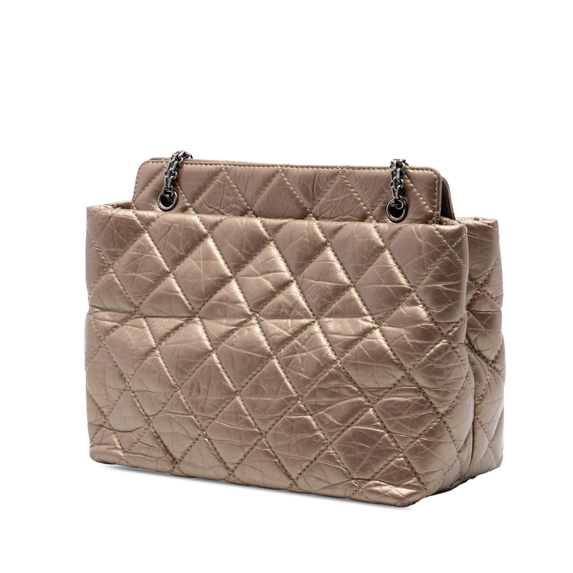 Chanel Quilted Aged Calfskin Reissue 2.55 Tote