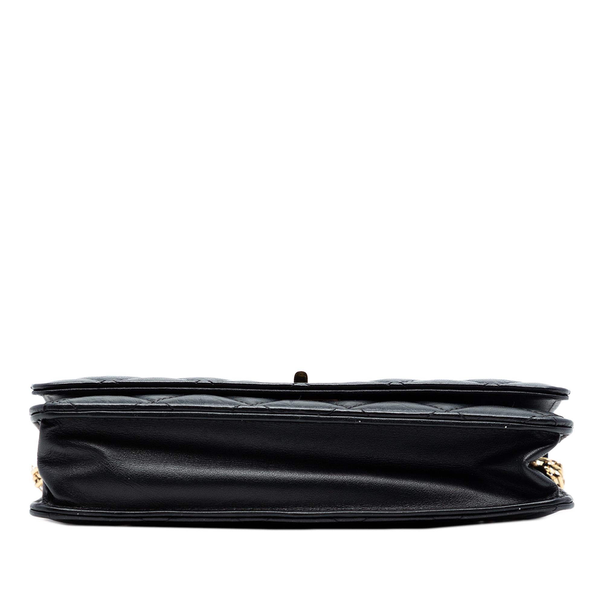 Chanel Quilted Aged Calfskin Reissue 2.55 Wallet on Chain