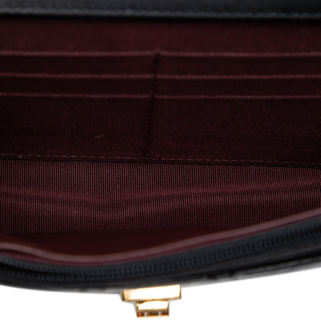 Chanel Quilted Aged Calfskin Reissue 2.55 Wallet on Chain
