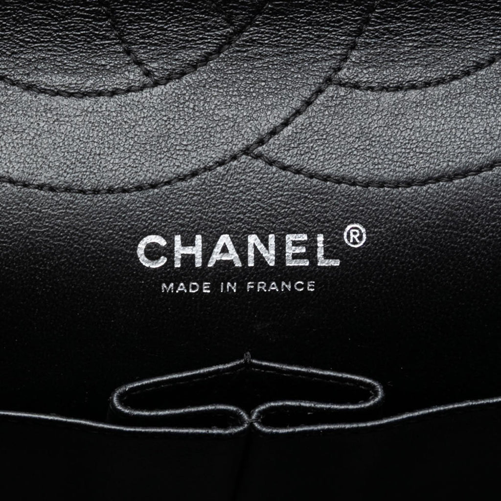 Chanel Quilted Aged Calfskin So Black Reissue 2.55 Double Flap 227