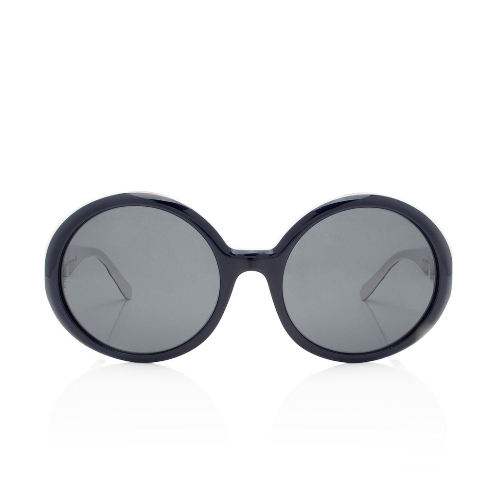 Chanel Quilted CC Round Sunglasses
