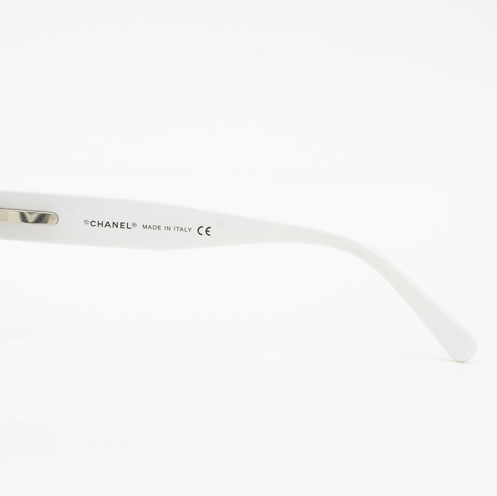 Chanel Quilted CC Round Sunglasses