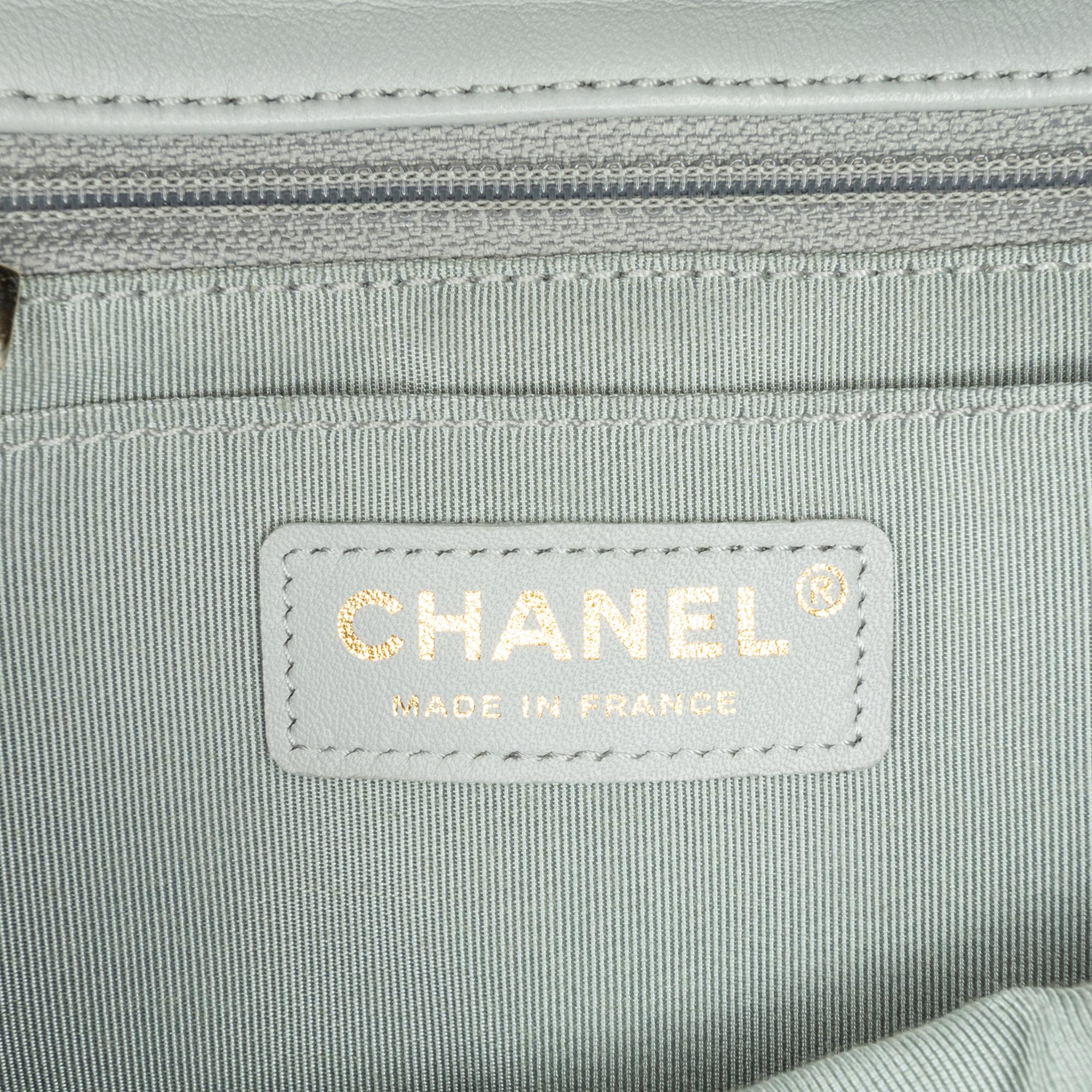 Chanel Quilted Calfskin Bolero de Chanel Flap