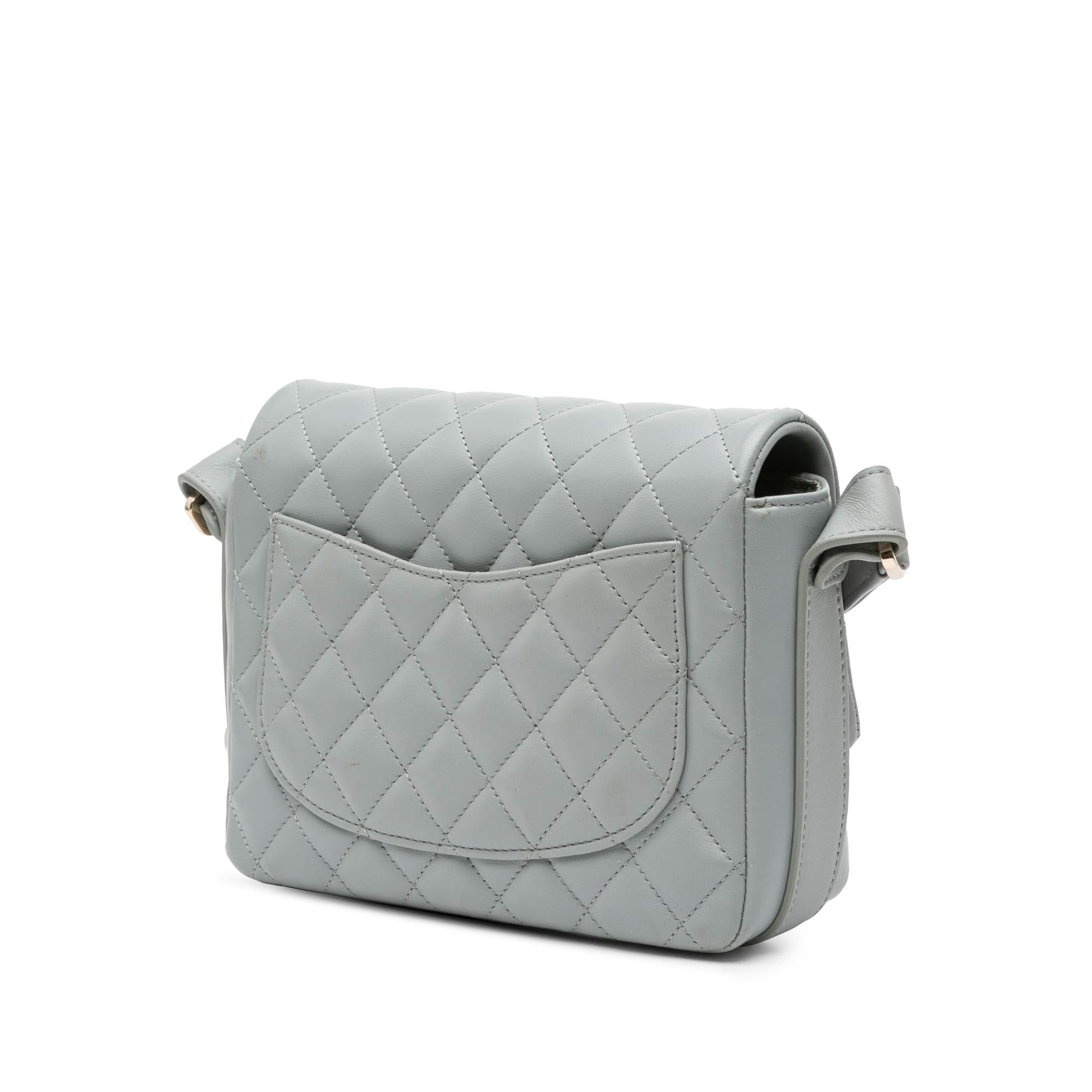Chanel Quilted Calfskin Bolero de Chanel Flap