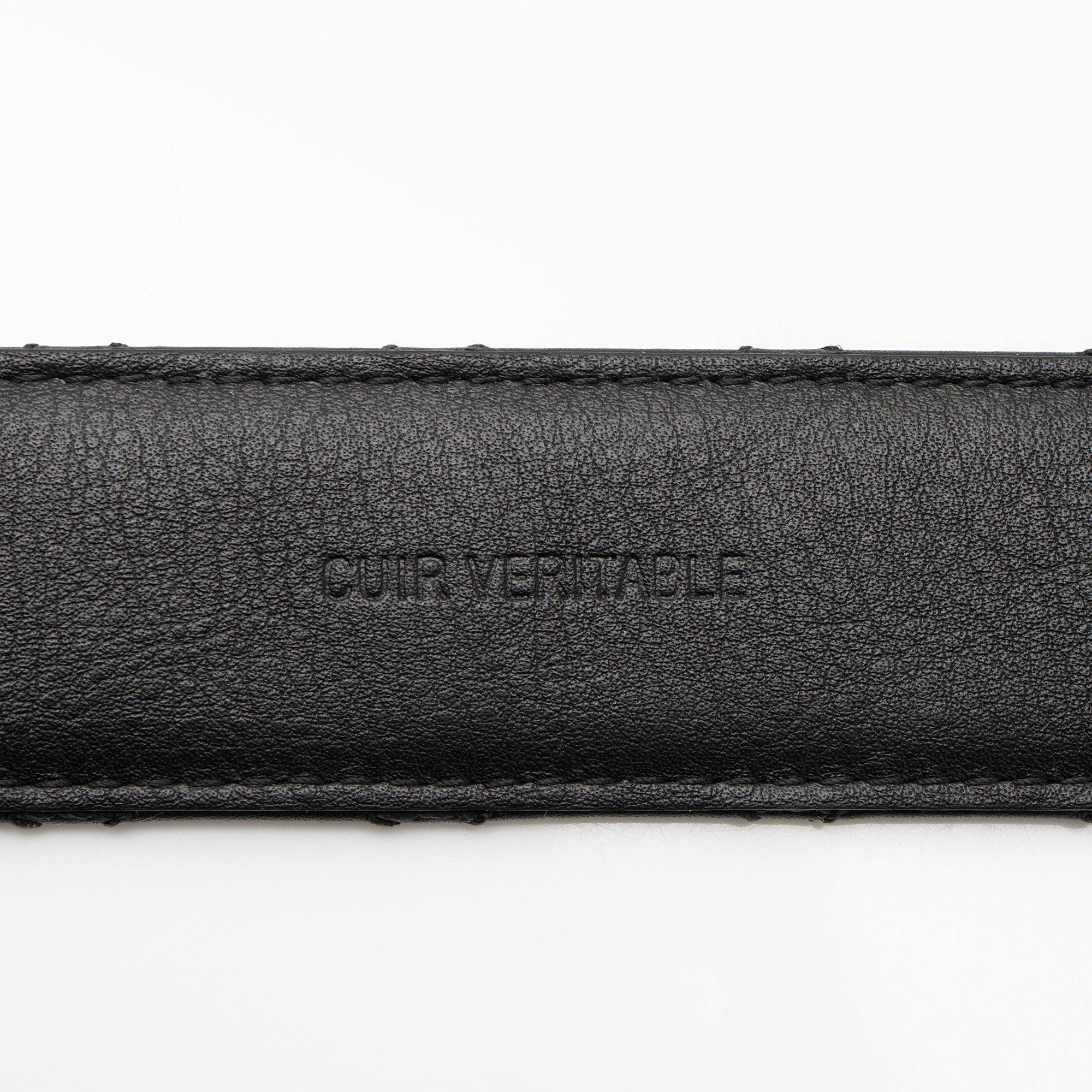Chanel Quilted Calfskin CC Belt - Size 38 / 95