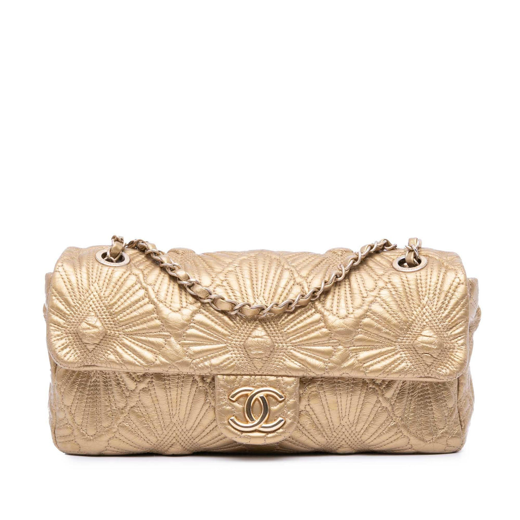 Chanel Quilted Calfskin Ca D'Oro Flap