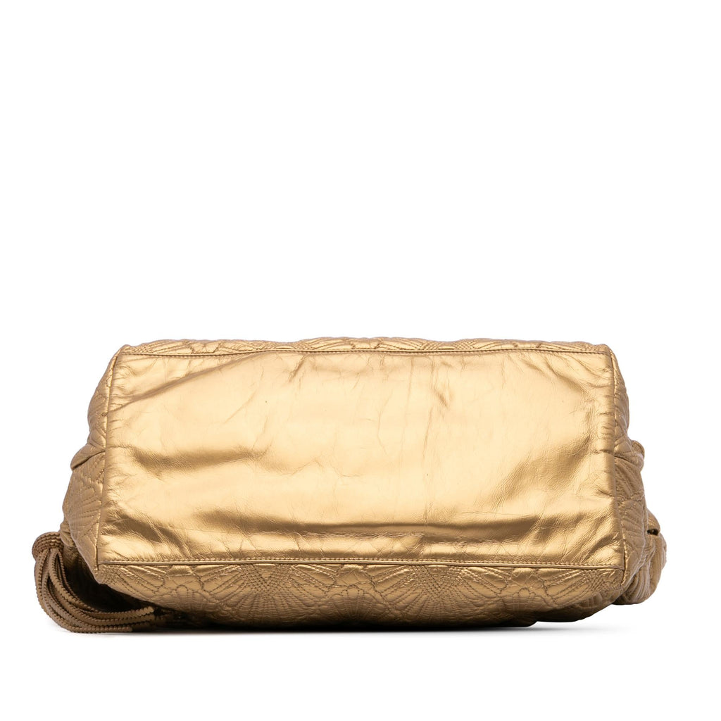 Chanel Quilted Calfskin Ca D'Oro Tote