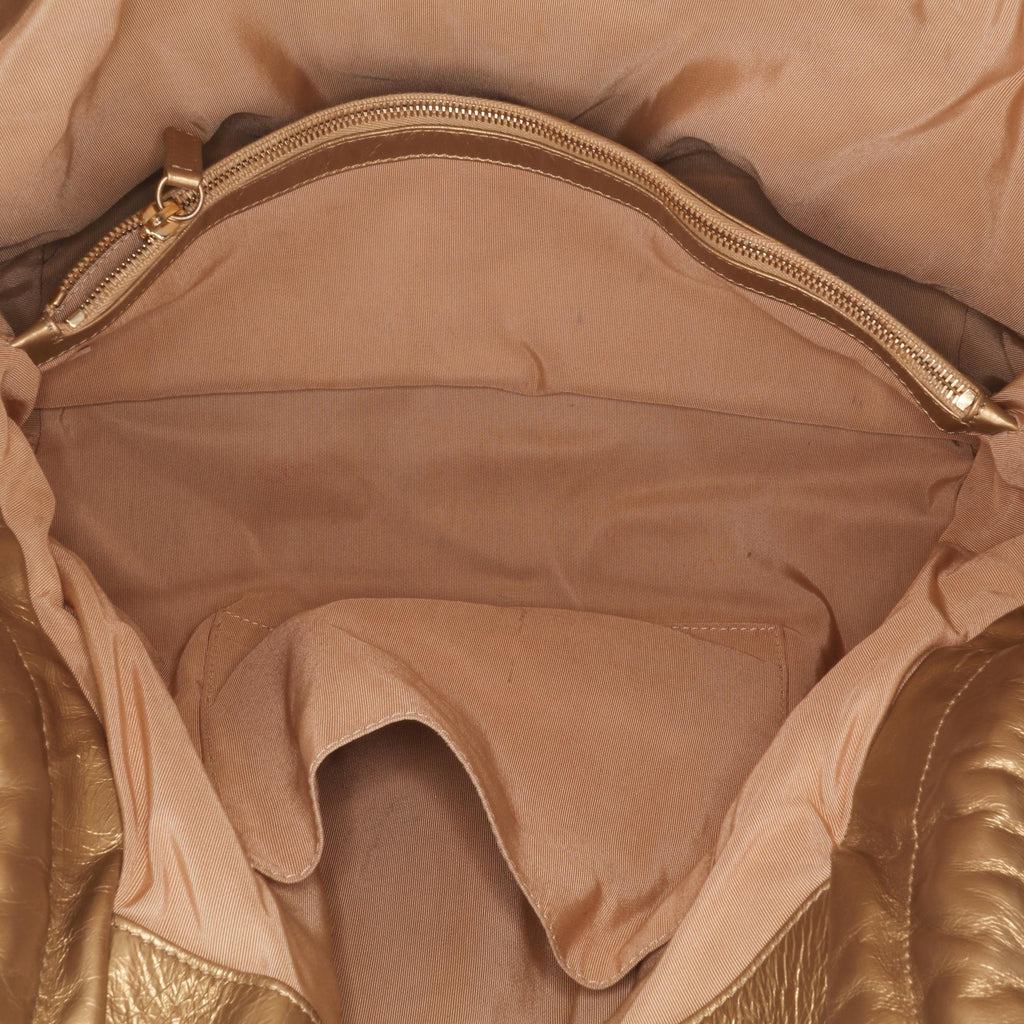 Chanel Quilted Calfskin Ca D'Oro Tote