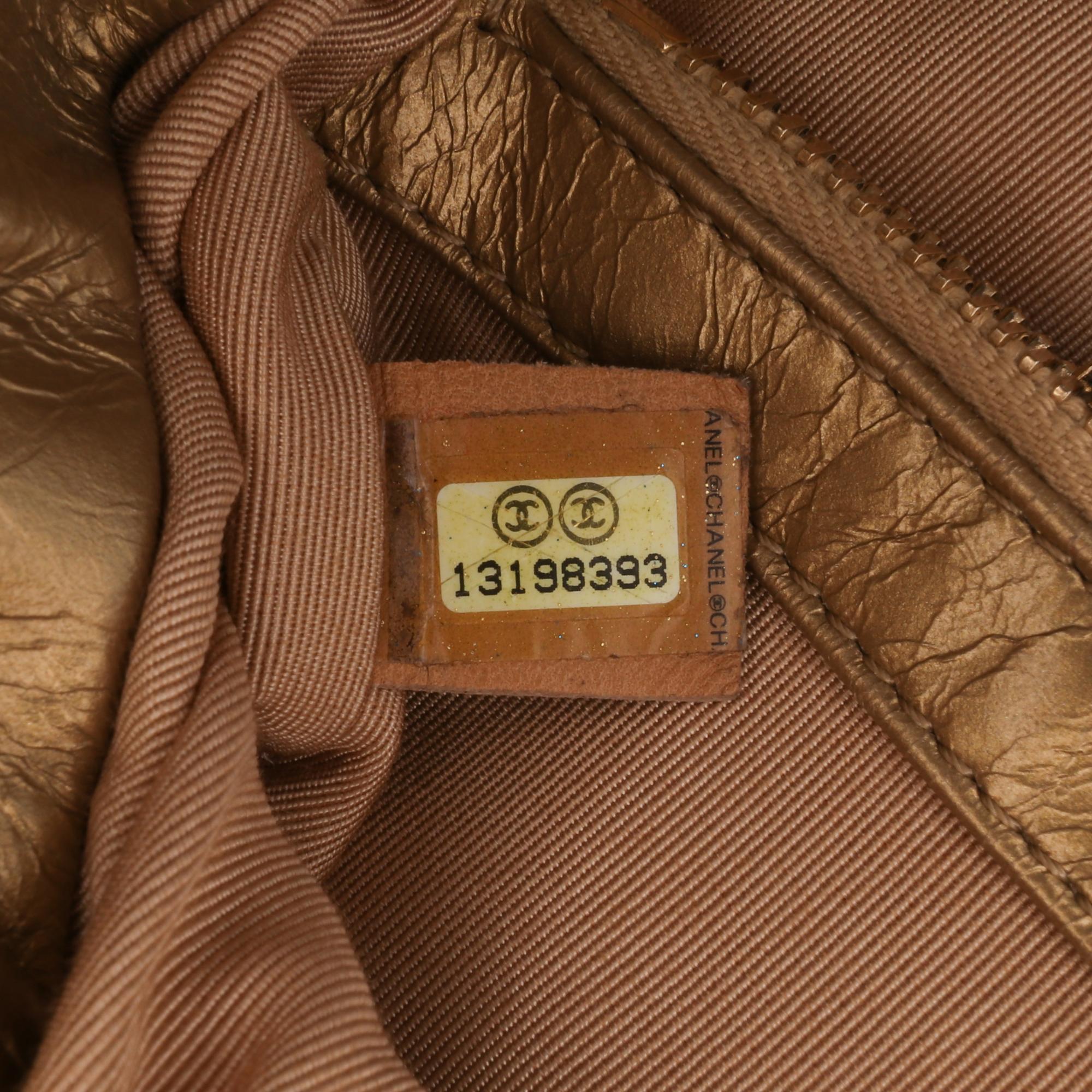 Chanel Quilted Calfskin Ca D'Oro Tote