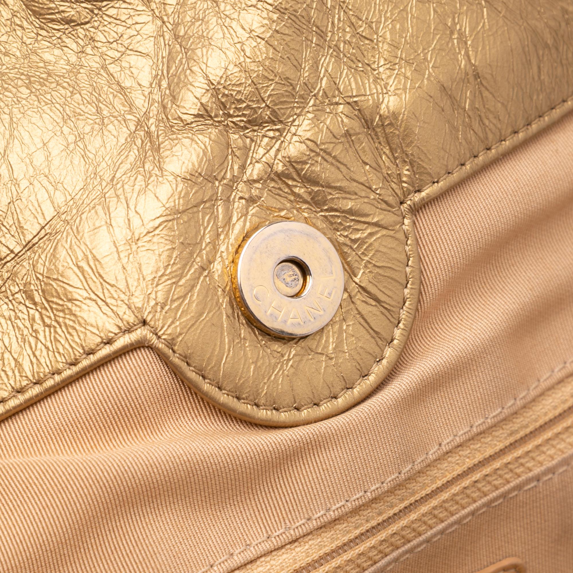 Chanel Quilted Calfskin Ca D'Oro Tote