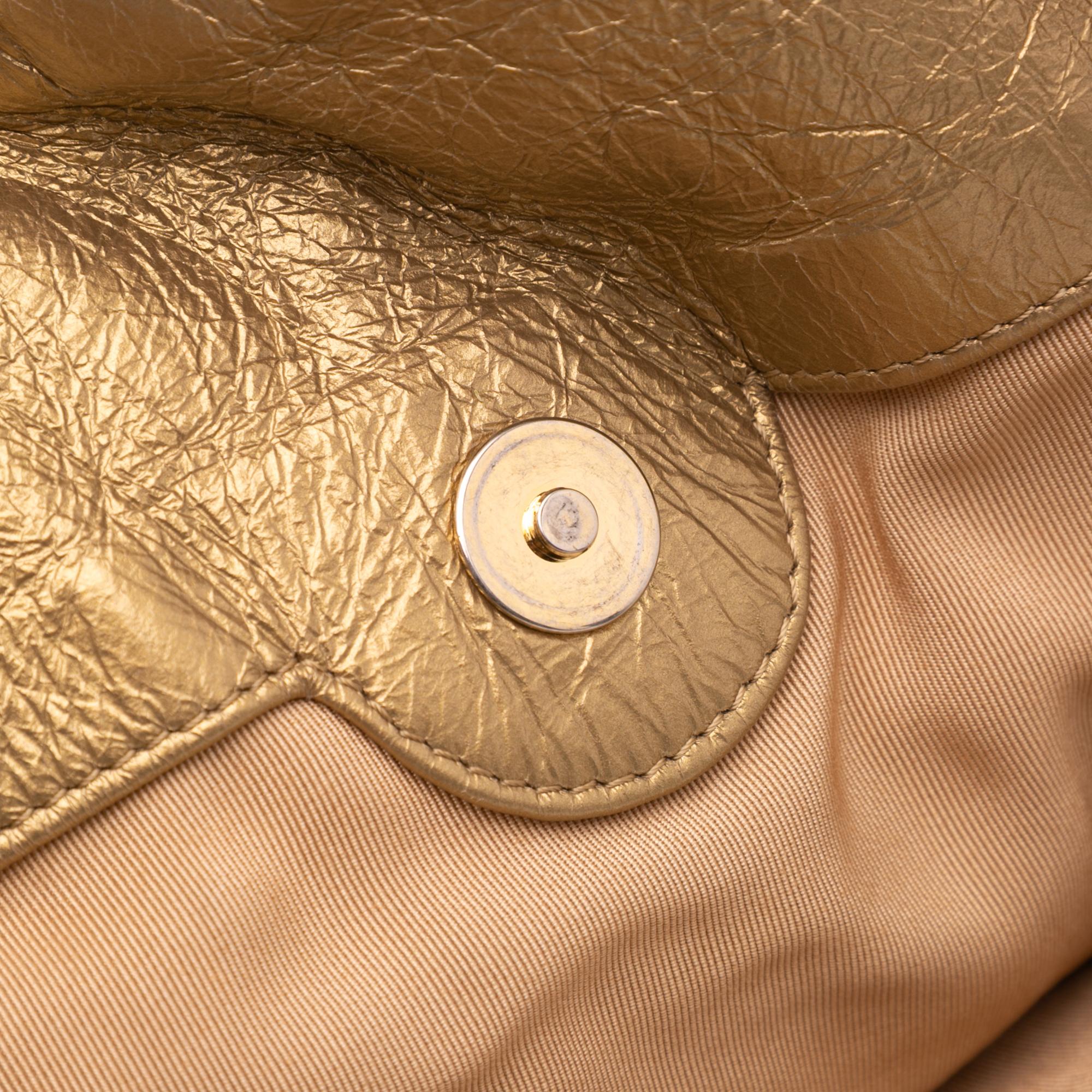 Chanel Quilted Calfskin Ca D'Oro Tote