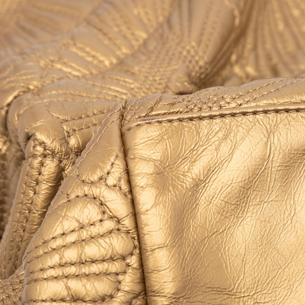 Chanel Quilted Calfskin Ca D'Oro Tote