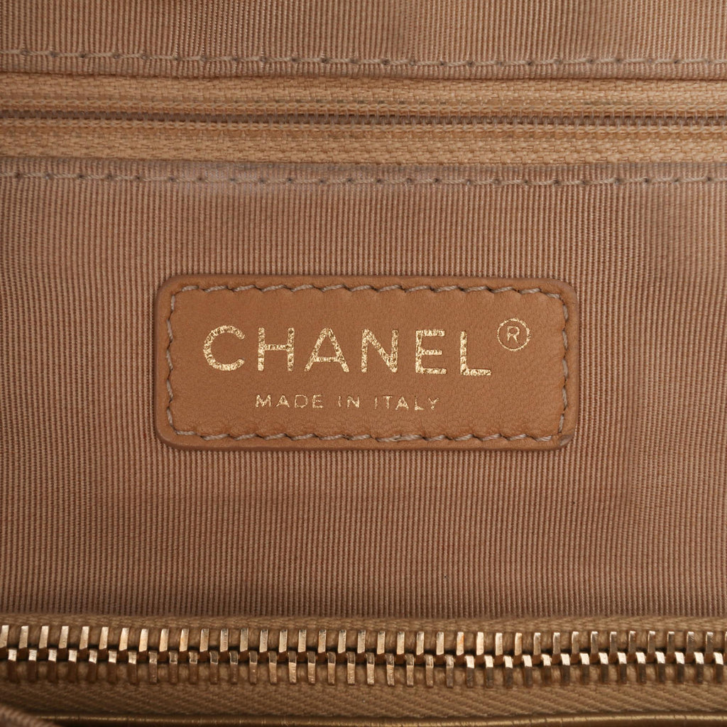 Chanel Quilted Calfskin Ca D'Oro Tote