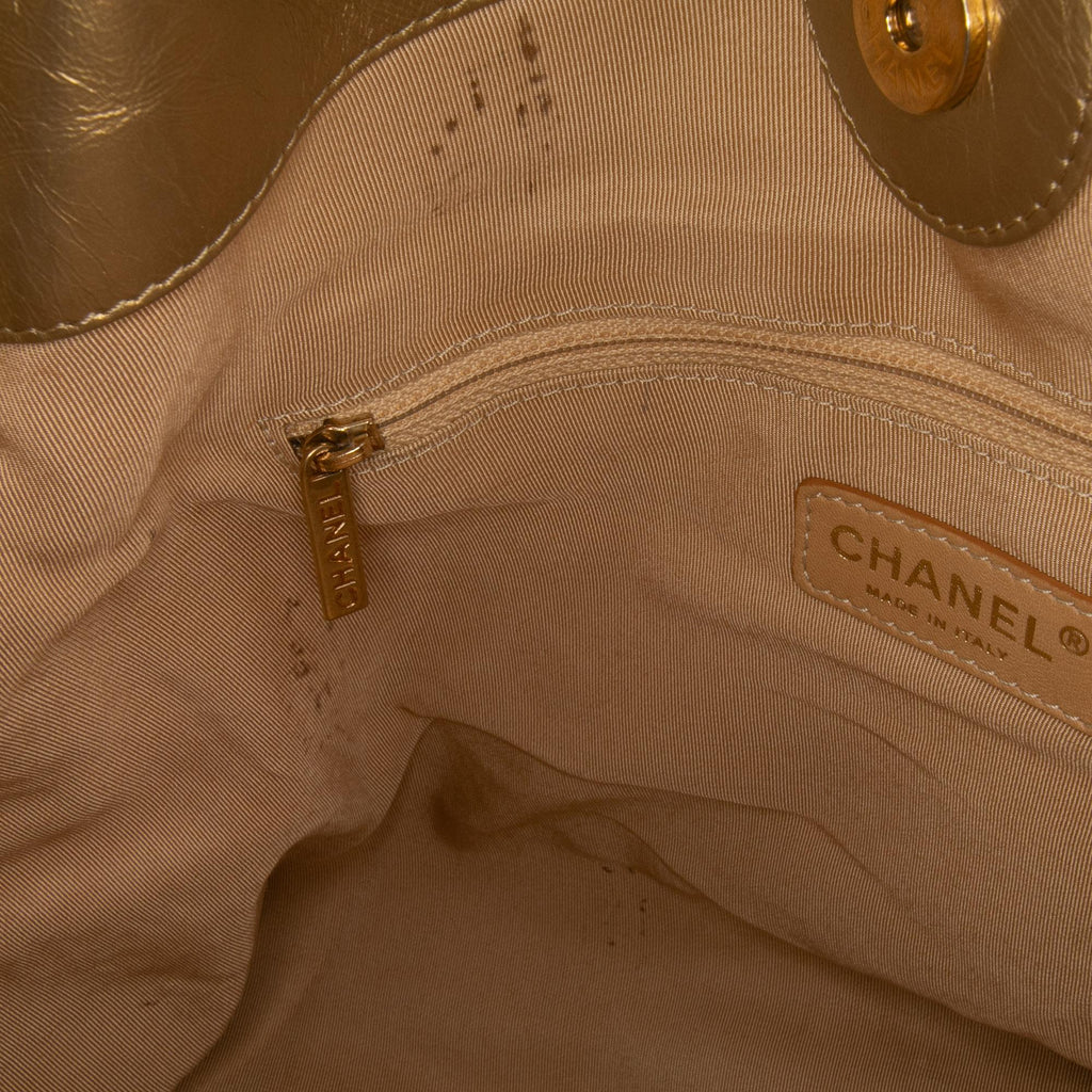 Chanel Quilted Calfskin Ca D'Oro Tote