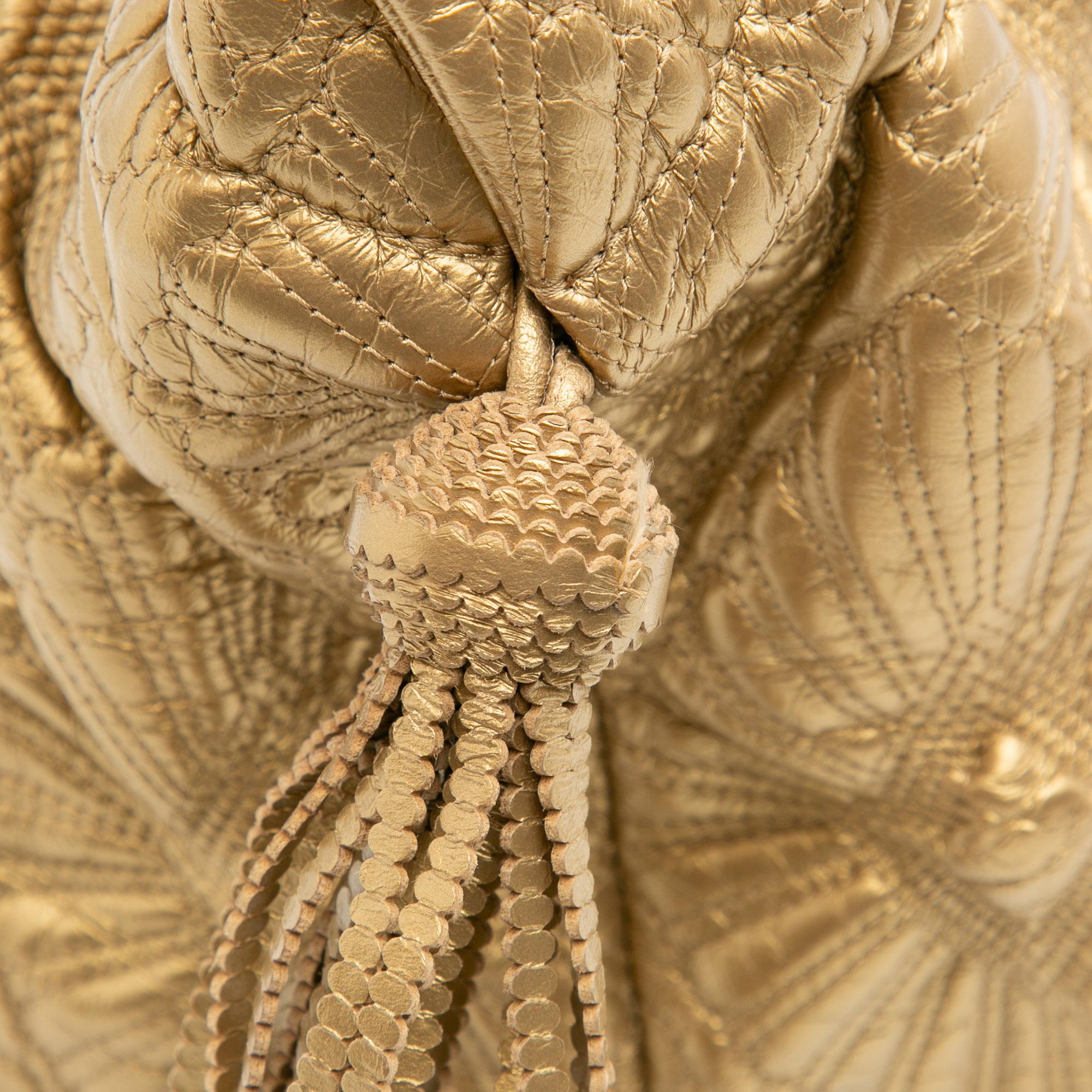 Chanel Quilted Calfskin Ca D'Oro Tote