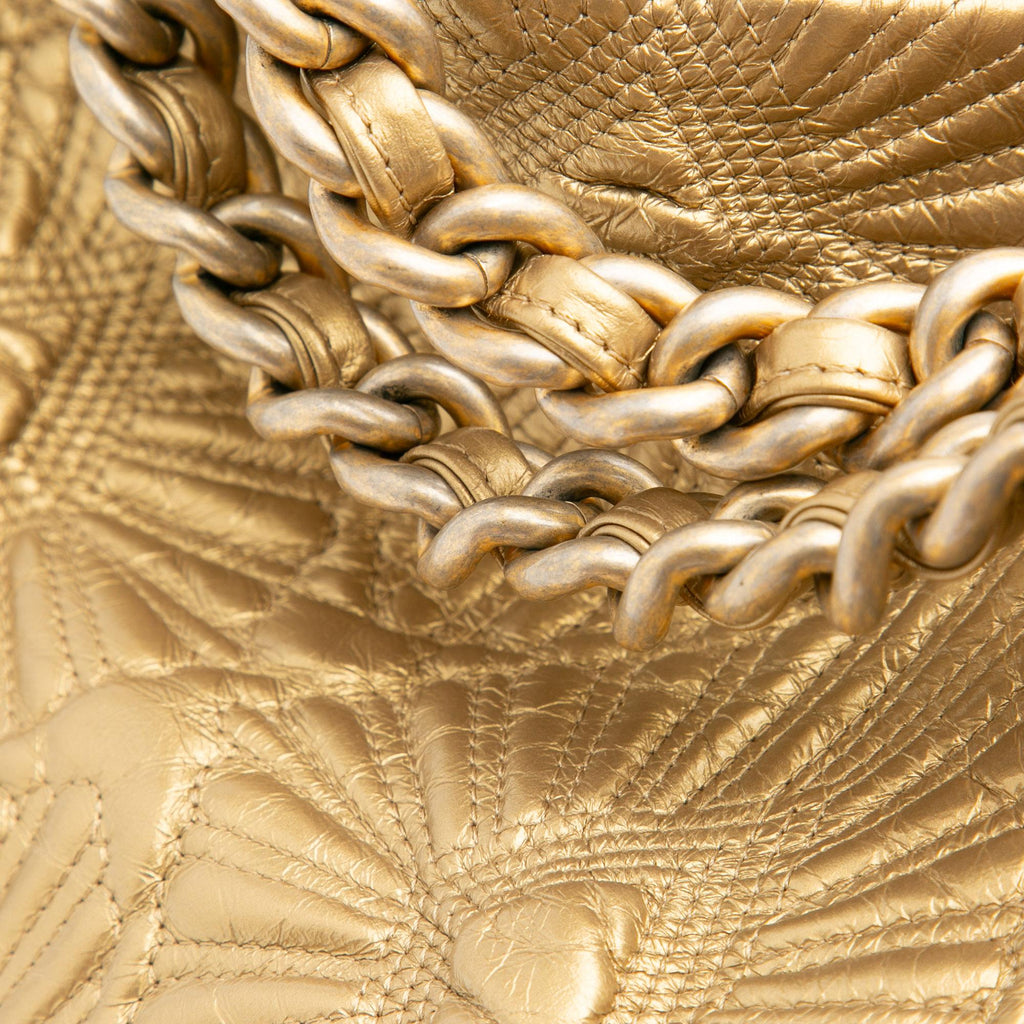 Chanel Quilted Calfskin Ca D'Oro Tote