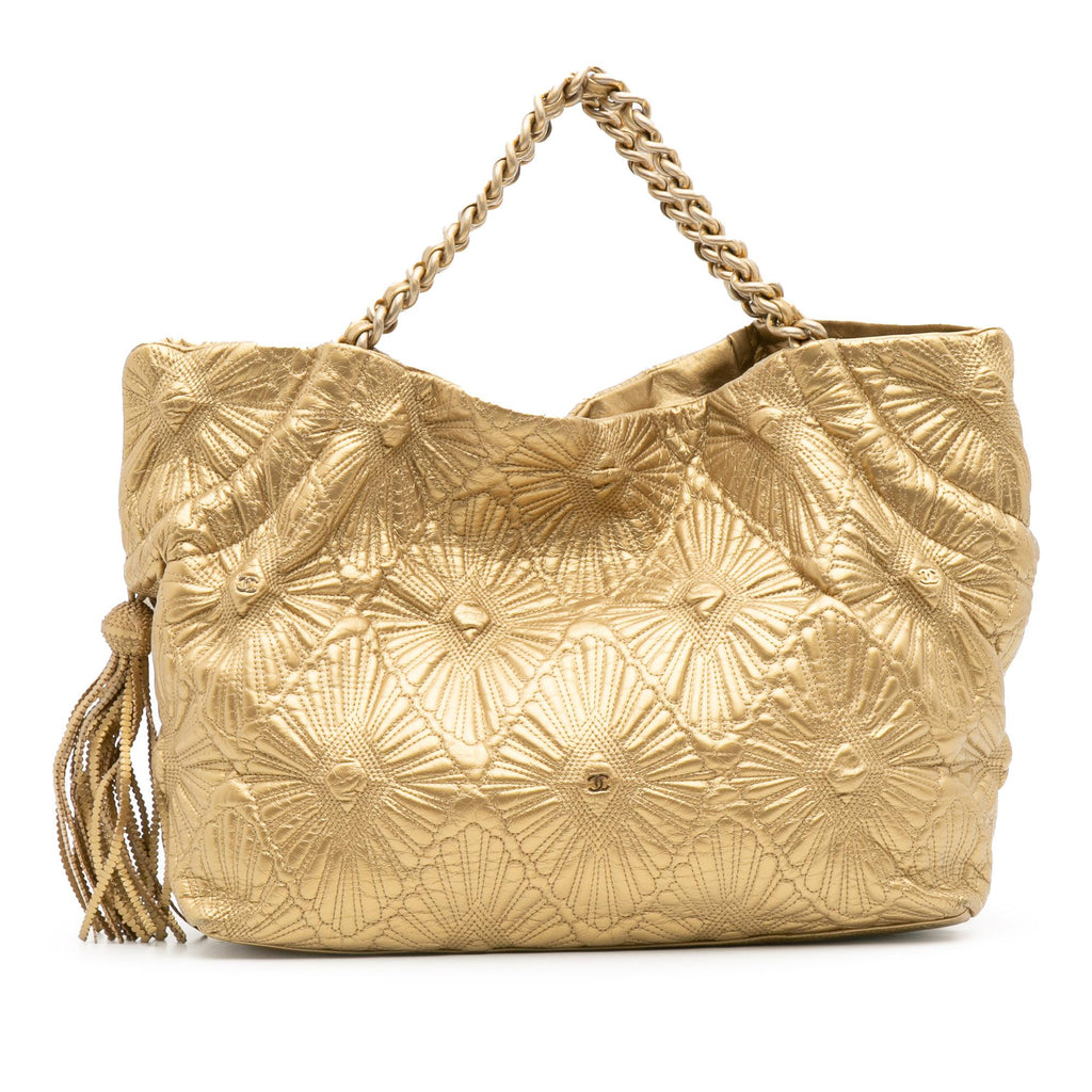 Chanel Quilted Calfskin Ca D'Oro Tote