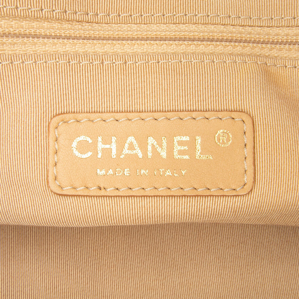 Chanel Quilted Calfskin Ca D'Oro Tote