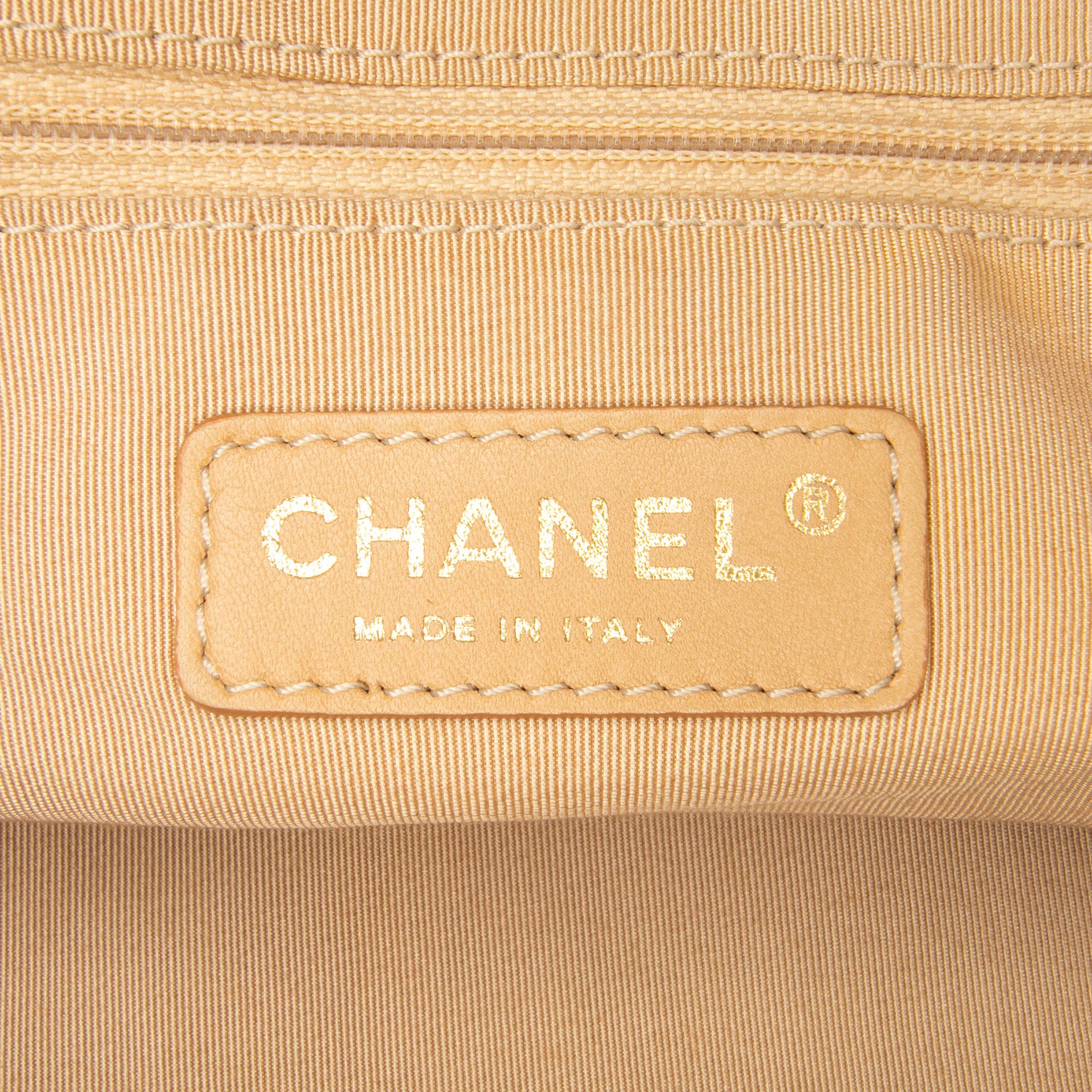 Chanel Quilted Calfskin Ca D'Oro Tote