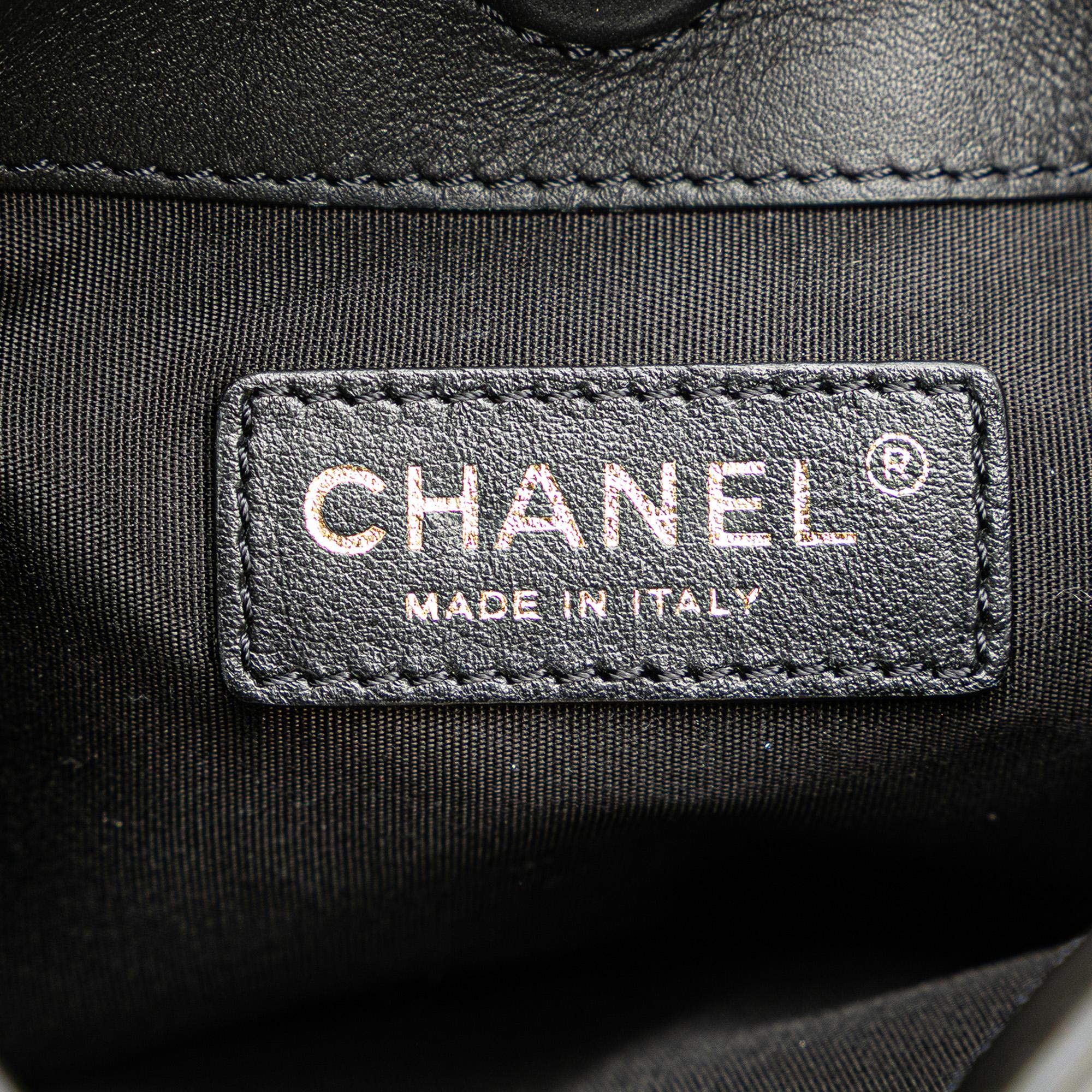Chanel Quilted Calfskin Chain Flat Shoulder Bag